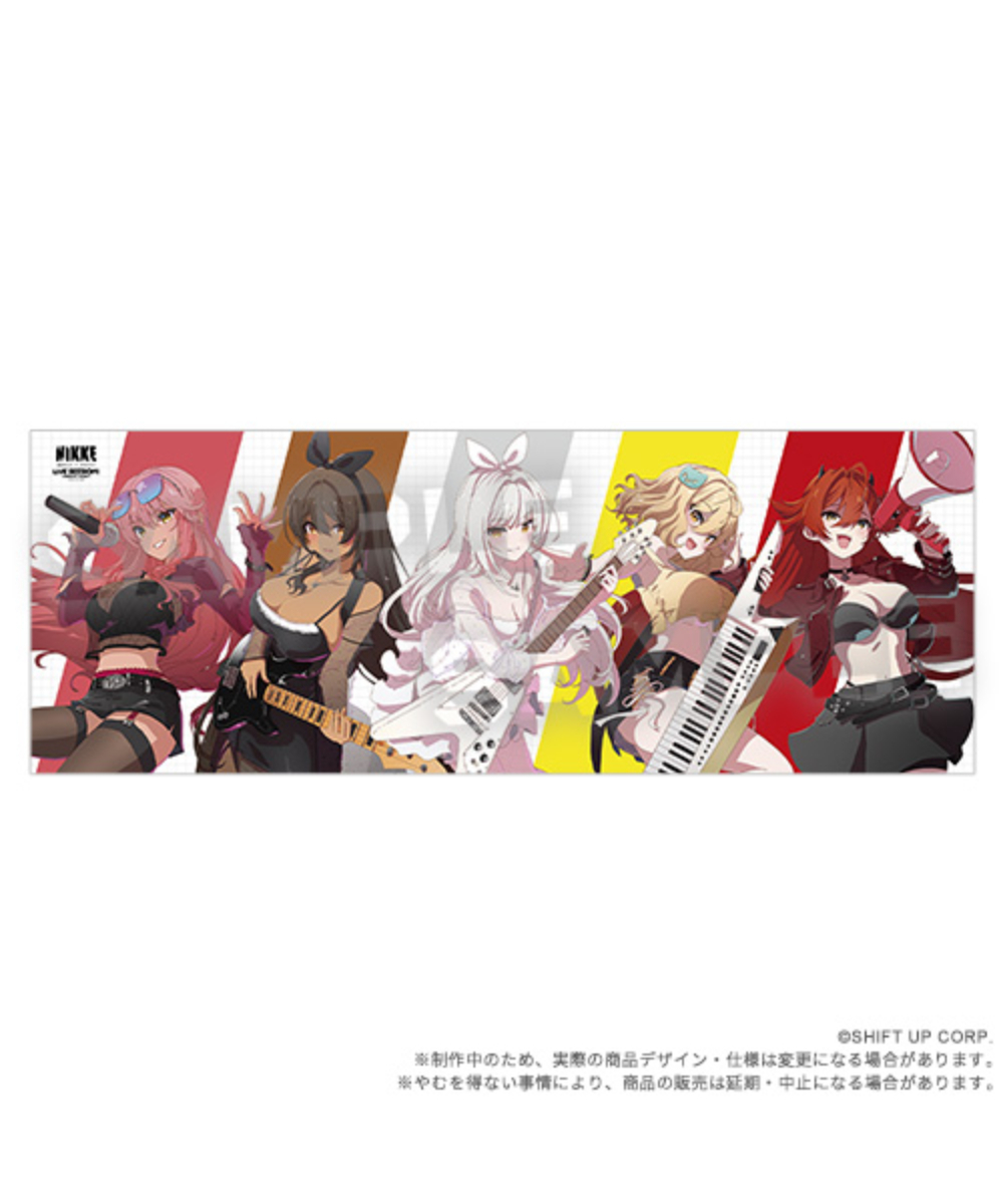 預購-勝利女神：妮姬 LIVE SESSION！～Massive Burst～　毛巾【日本進口精品】