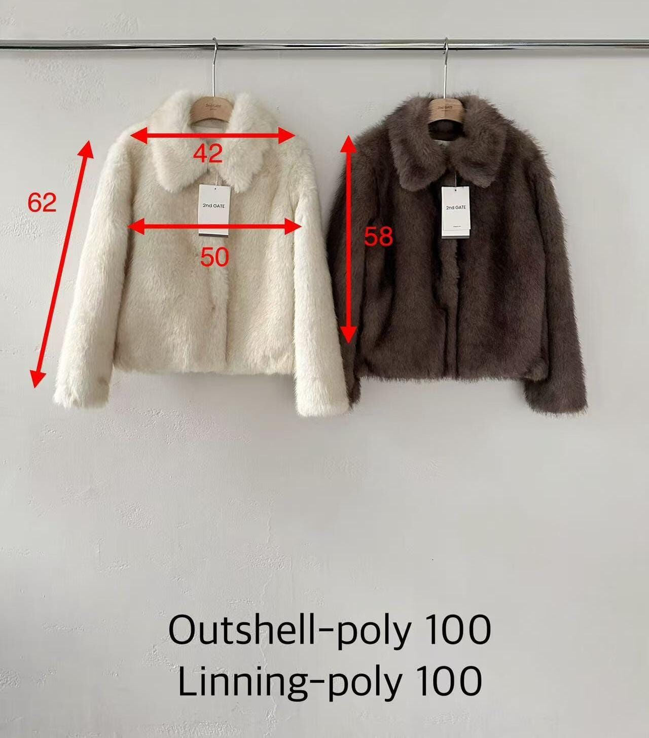 SG5220 毛毛可愛女友外套