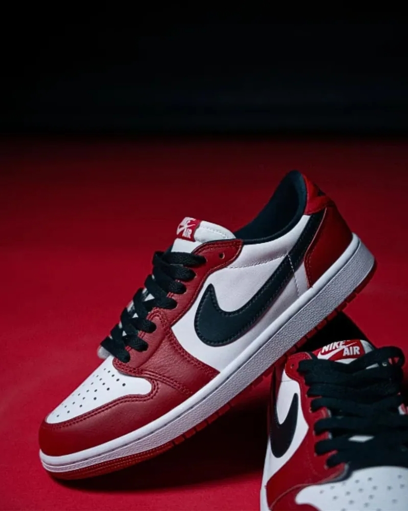 現貨 Nike Air Jordan 1 Low OG AJ1 "Chicago" 芝加哥 公牛 黑紅白 HQ6998600