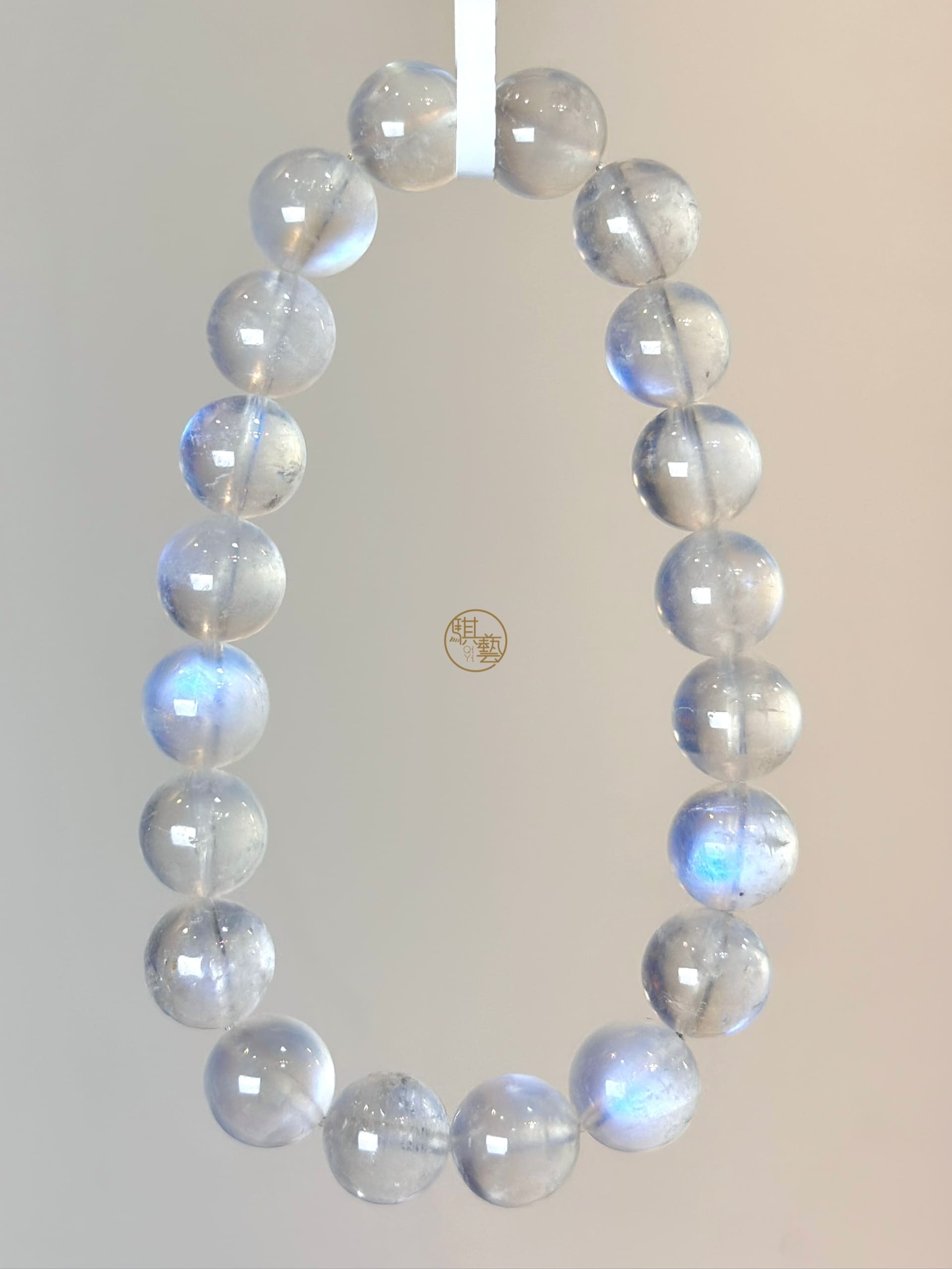 藍月光手串｜柔光靜心・直覺開啟・情緒平衡（10mm）