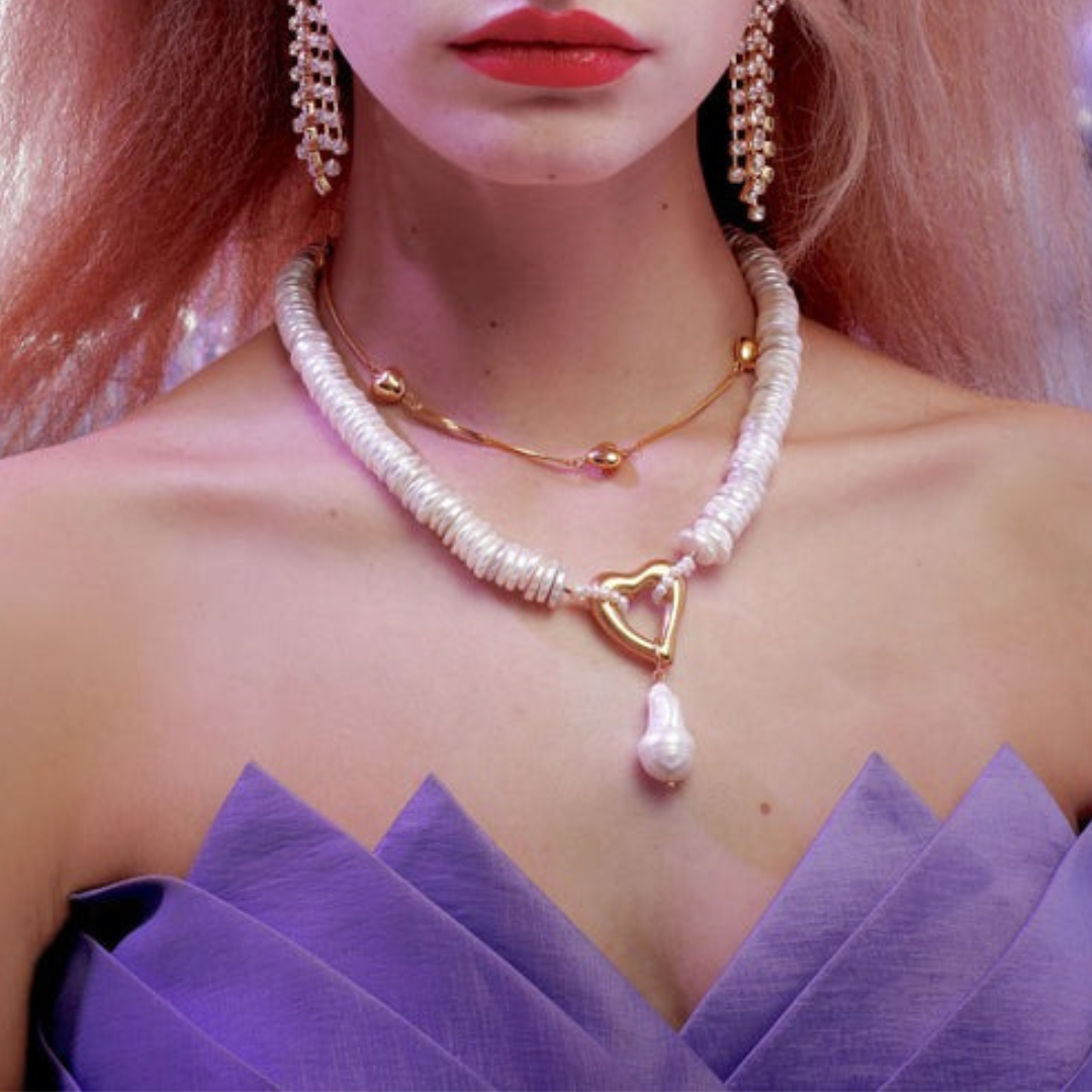 1MY1122-025 MAYOL 希臘全人手製飾品 Carrie Necklace #N34 (A-K11-E)