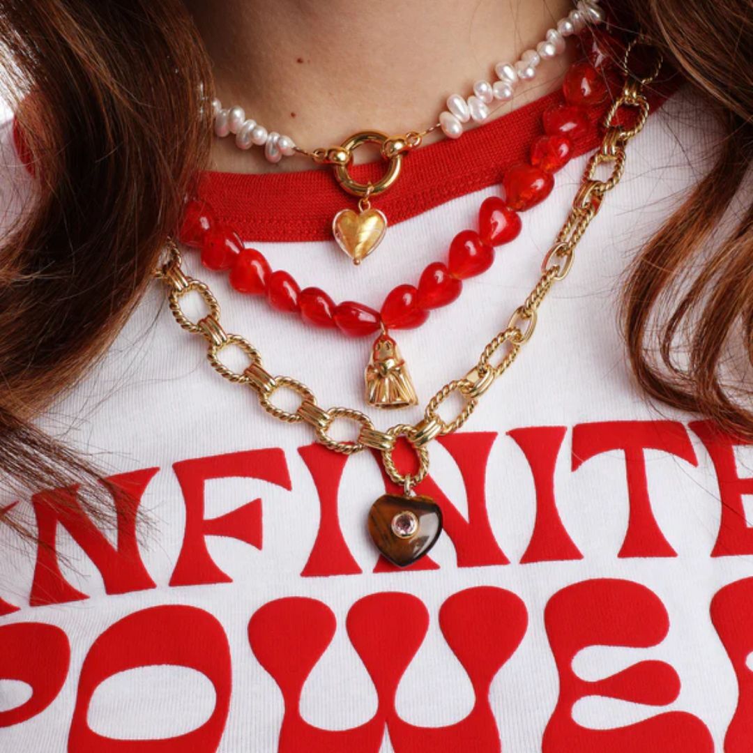 1MY1122-082 MAYOL 希臘全人手製飾品 Love Ghost Necklace #N22 (A-K11-E)