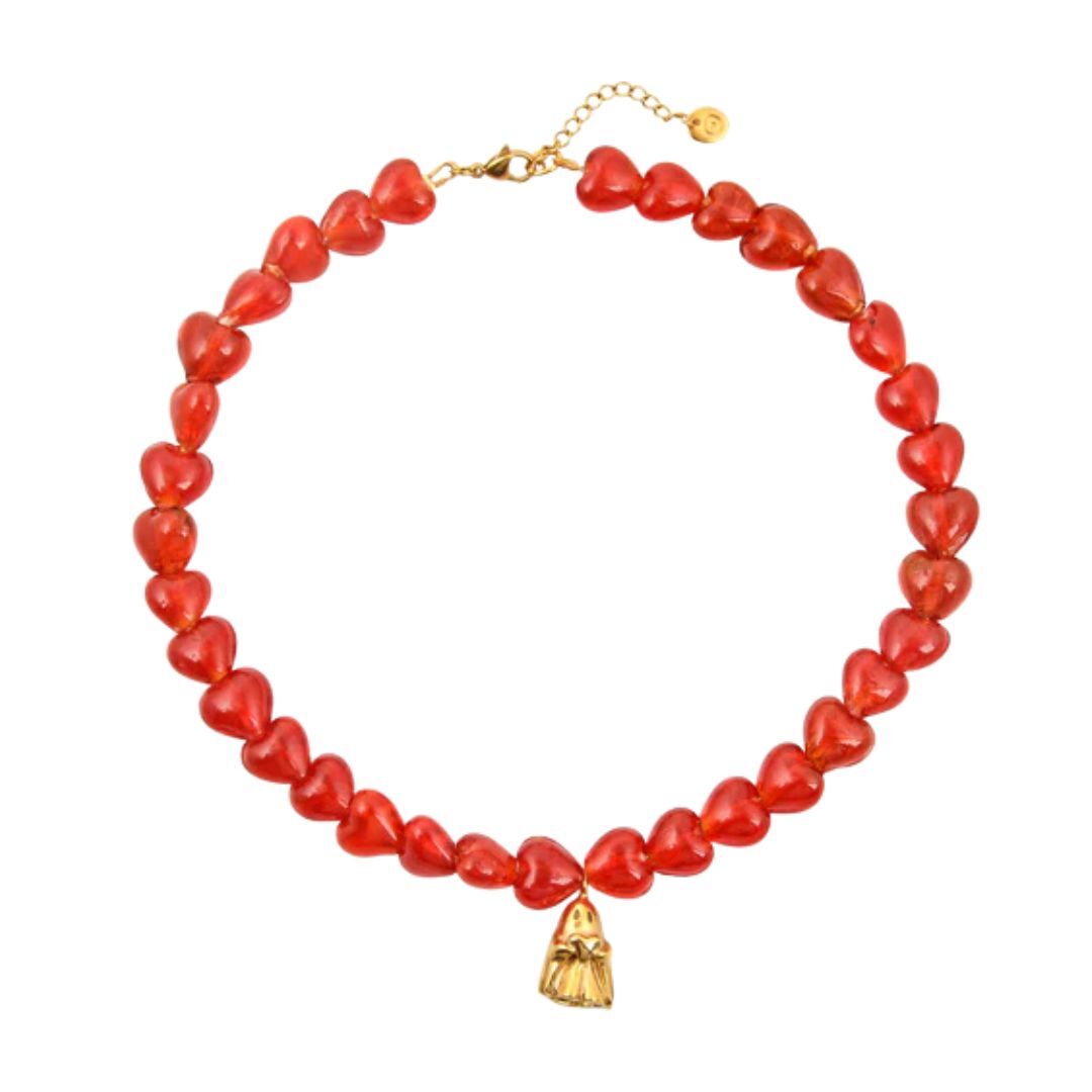1MY1122-082 MAYOL 希臘全人手製飾品 Love Ghost Necklace #N22 (A-K11-E)