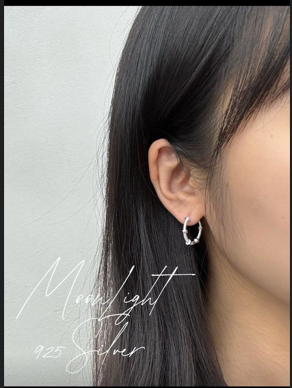 (5252) 925純銀耳環