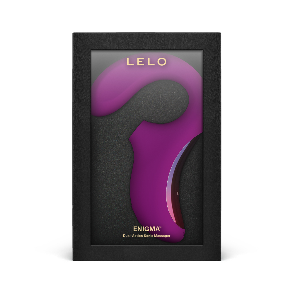 瑞典 LELO ENIGMA 雙頭刺激聲波按摩器 G點按摩棒+吸吮器