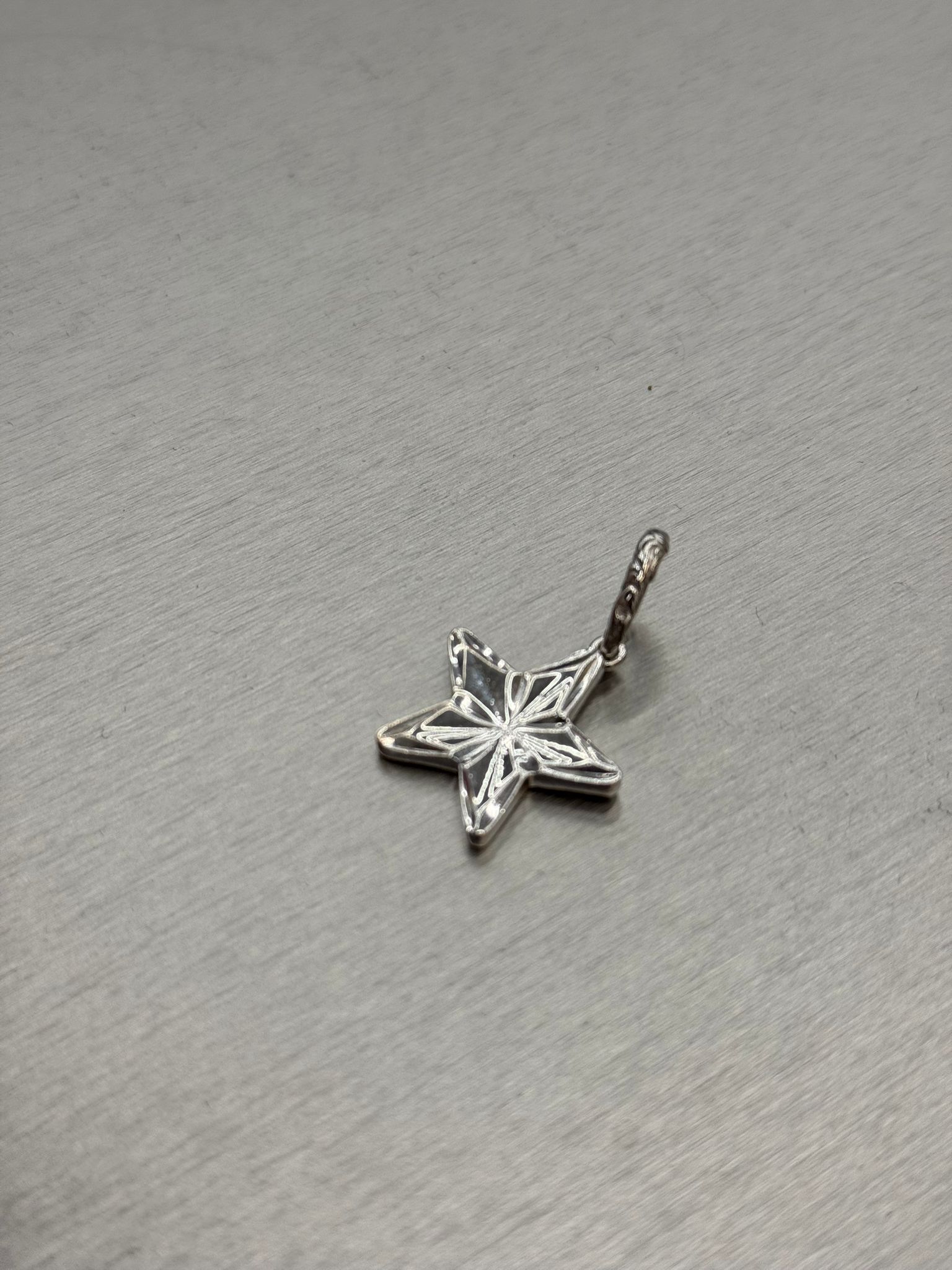 (5253) 925純銀星星吊墜