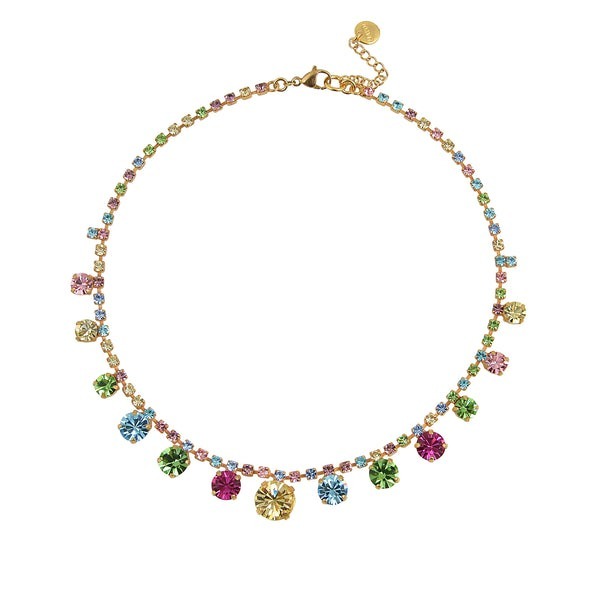 1MY1122-033 MAYOL 希臘全人手製飾品 Paradisco Choker #N74 (A-K11-E)