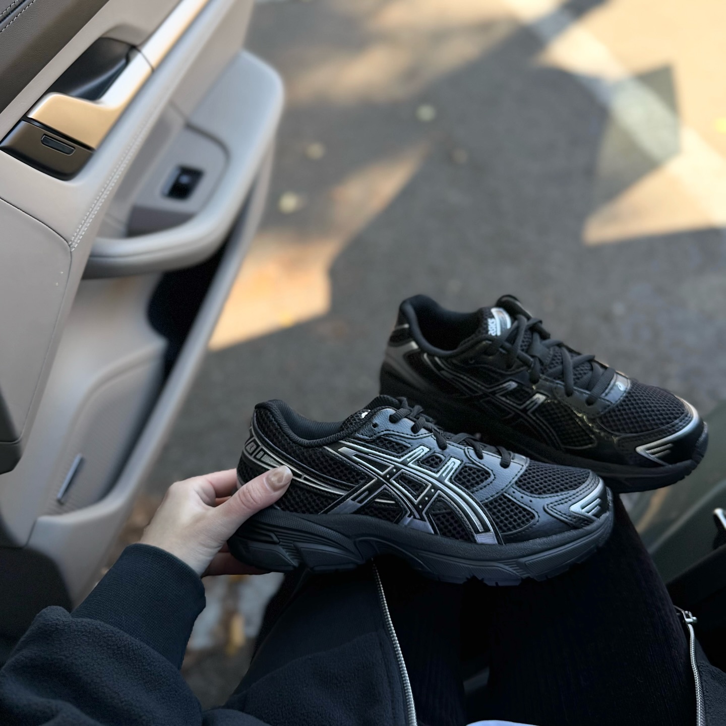 Asics GEL-1130 黑銀武士 黑色 銀色 復古 運動鞋 1204A169-001