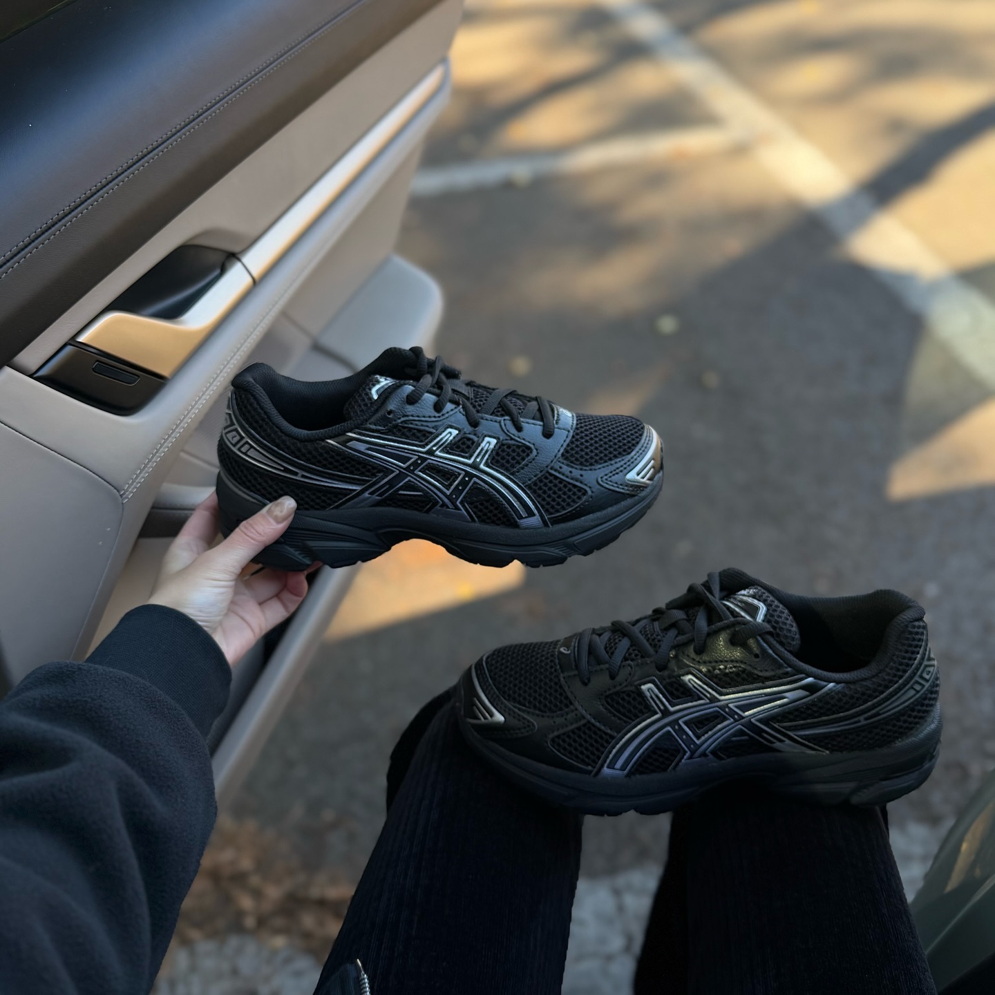 Asics GEL-1130 黑銀武士 黑色 銀色 復古 運動鞋 1204A169-001