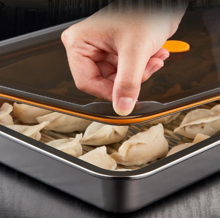 1119KM55 -KIDSME-石墨烯不鏽鋼有蓋食品儲存容器 S (2件), M (1件), L (1件) (A55)