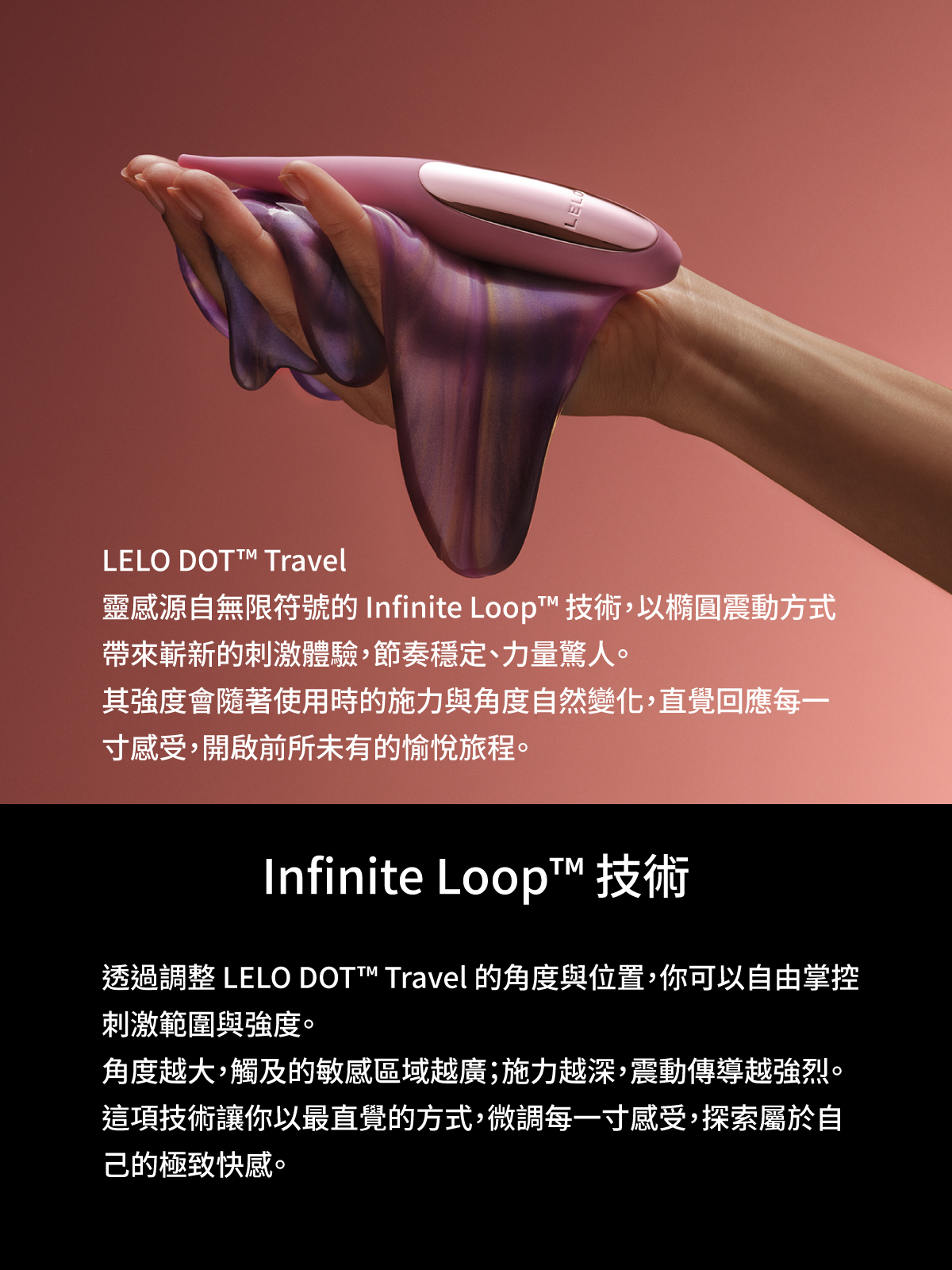 LELO DOT Travel,LELO,瑞典 LELO,情趣用品,情趣玩具,陰蒂按摩棒,C點棒,陰蒂震動器,陰蒂震動棒