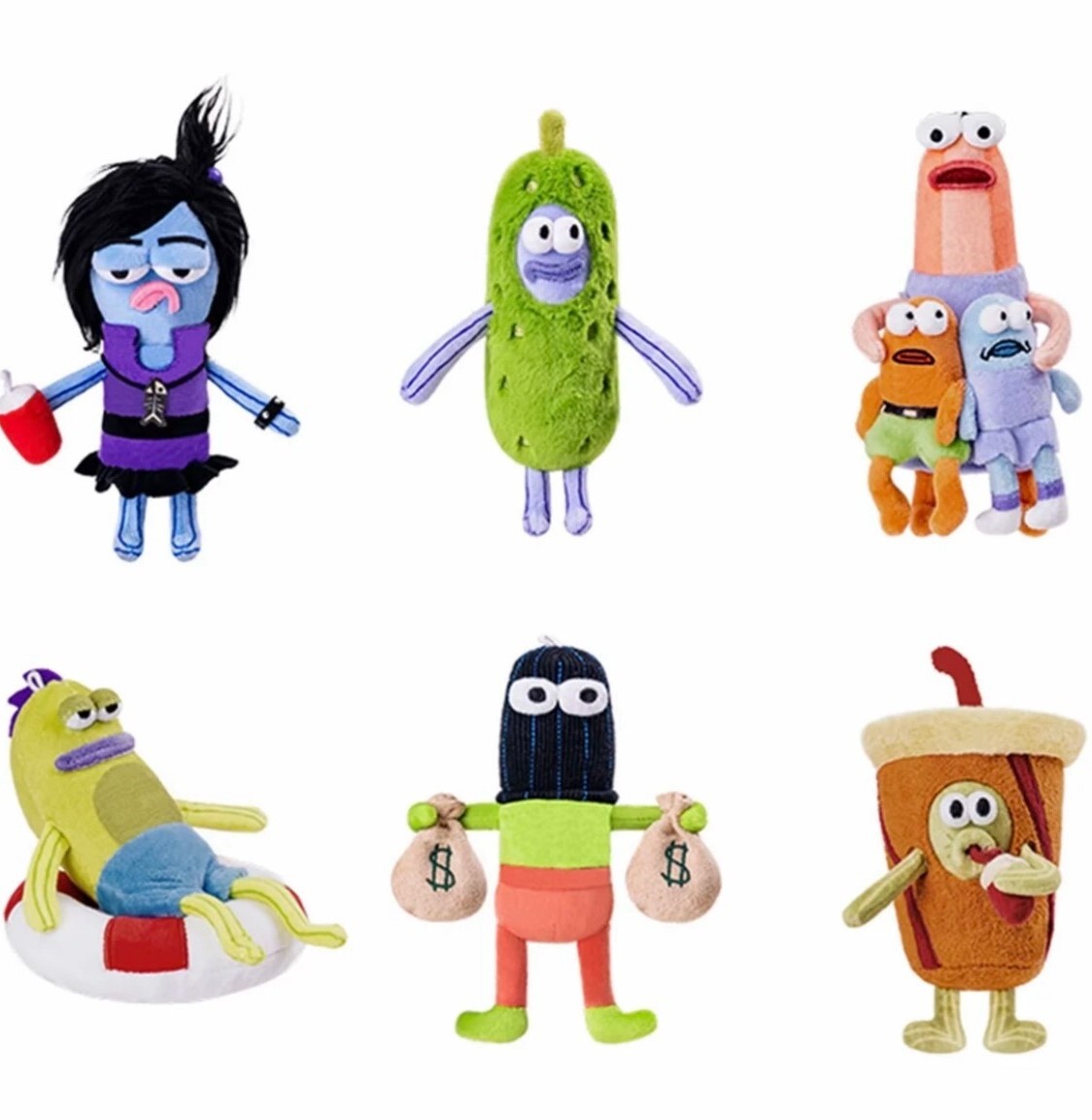 SpongeBob SquarePants: A Day in the Life of a Bikini Bottom Resident - Plush Blind Box Series