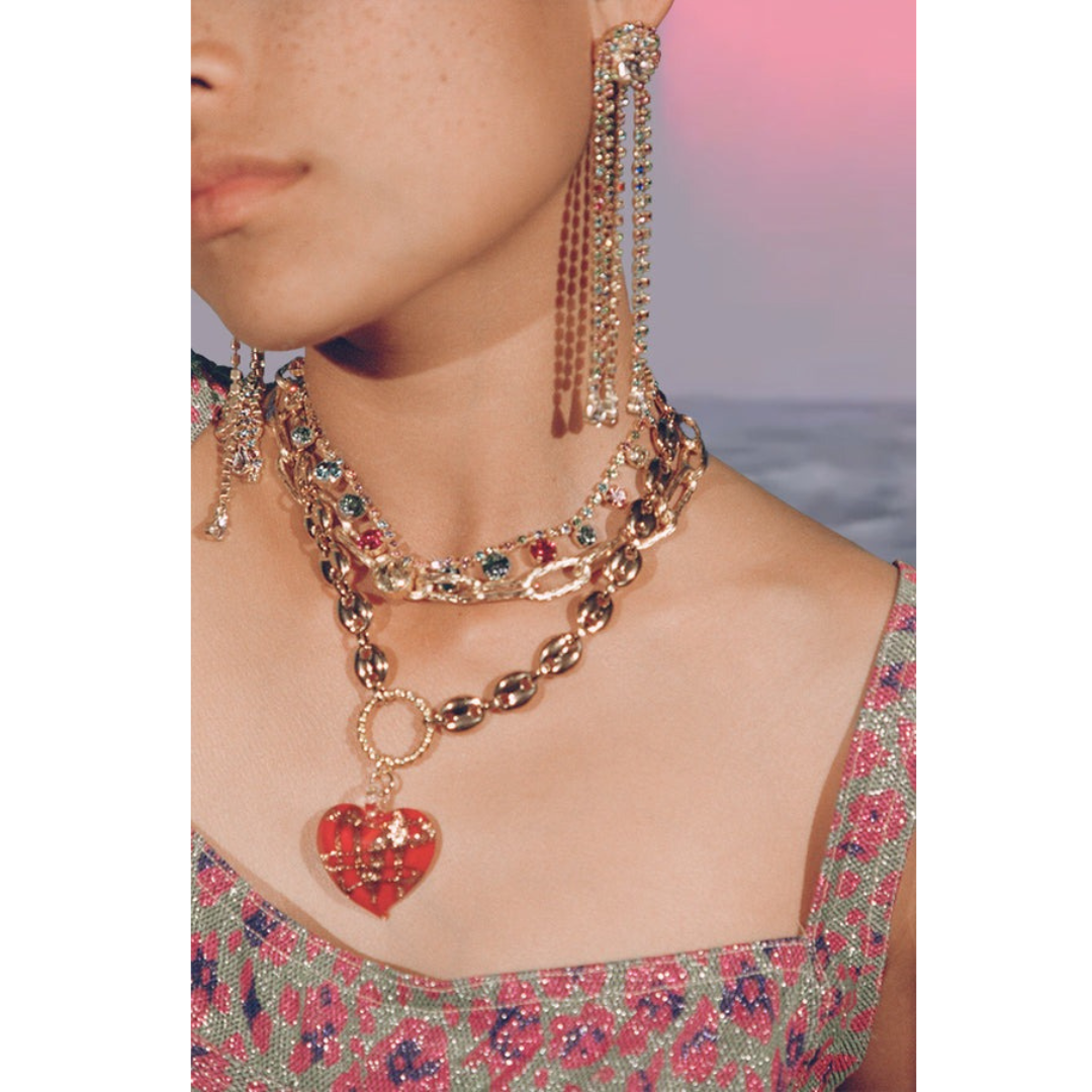 1MY1122-051 MAYOL 希臘全人手製飾品 Paradisco Earrings #E28 (A-K11-E)