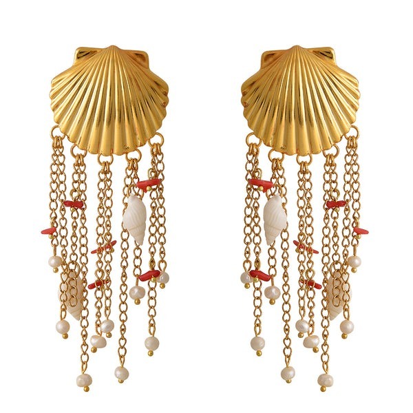 1MY1122-052 MAYOL 希臘全人手製飾品 Aquanta Earrings #E29 (A-K11-E)