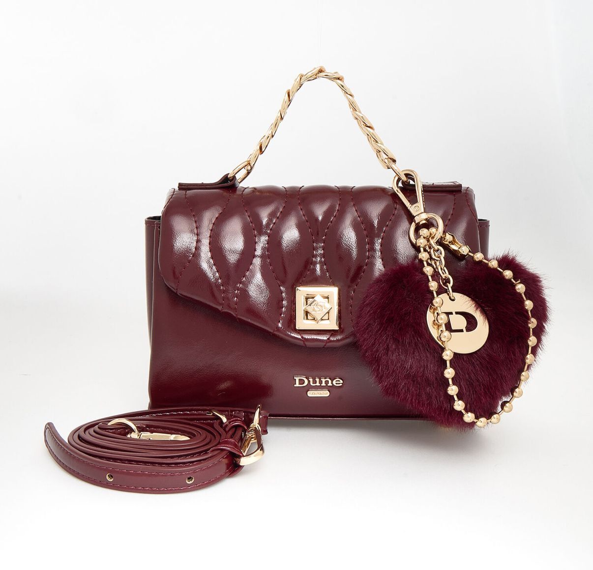 英國代購 (獨立訂單)-DUNE LONDON  Black Dadford Cross Body&nbsp;Bag