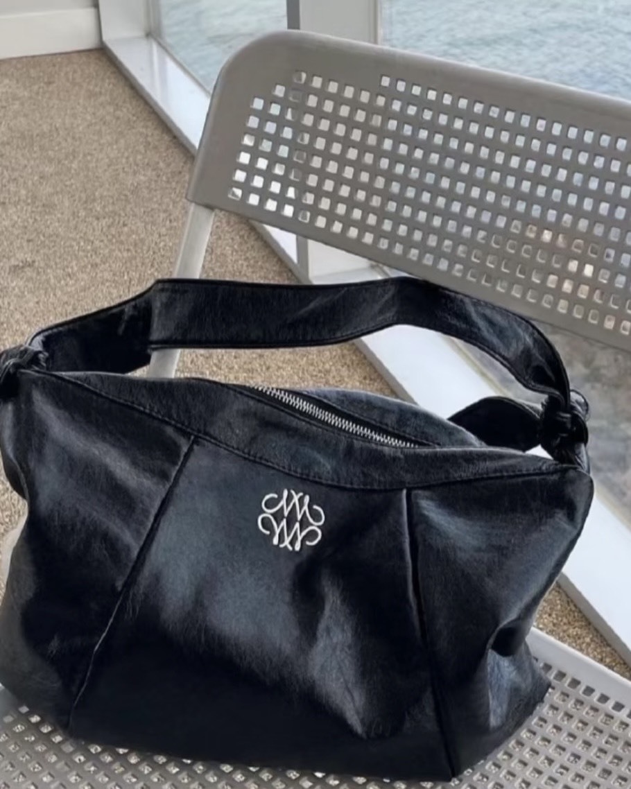 <黑五折扣>Nick & Nicole Square Shoulder Bag 肩背包 斜背包 大容量 扭結包