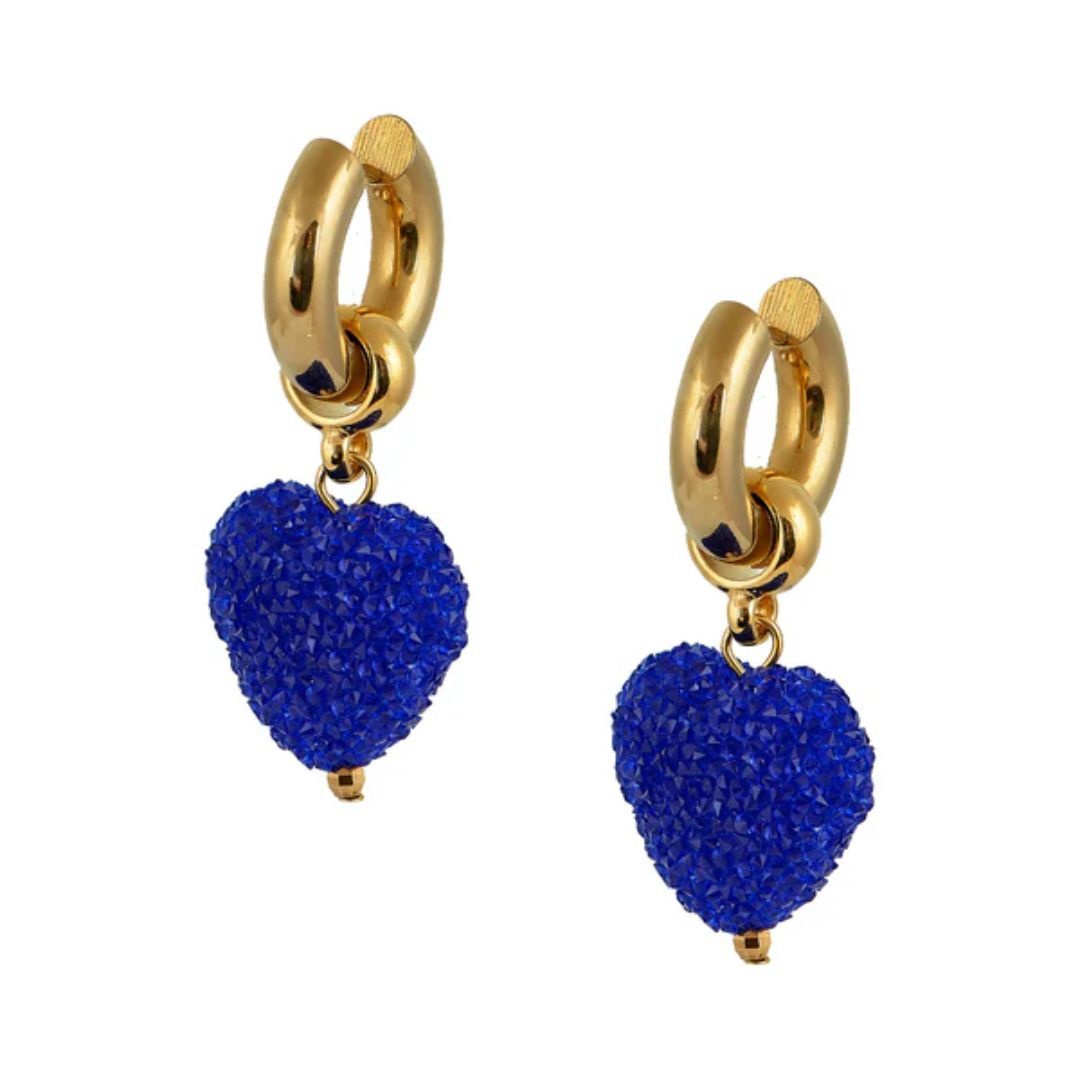1MY1122-061 MAYOL 希臘全人手製飾品 Candyshack Earrings Royal Blue #CC13 (A-K11-E)