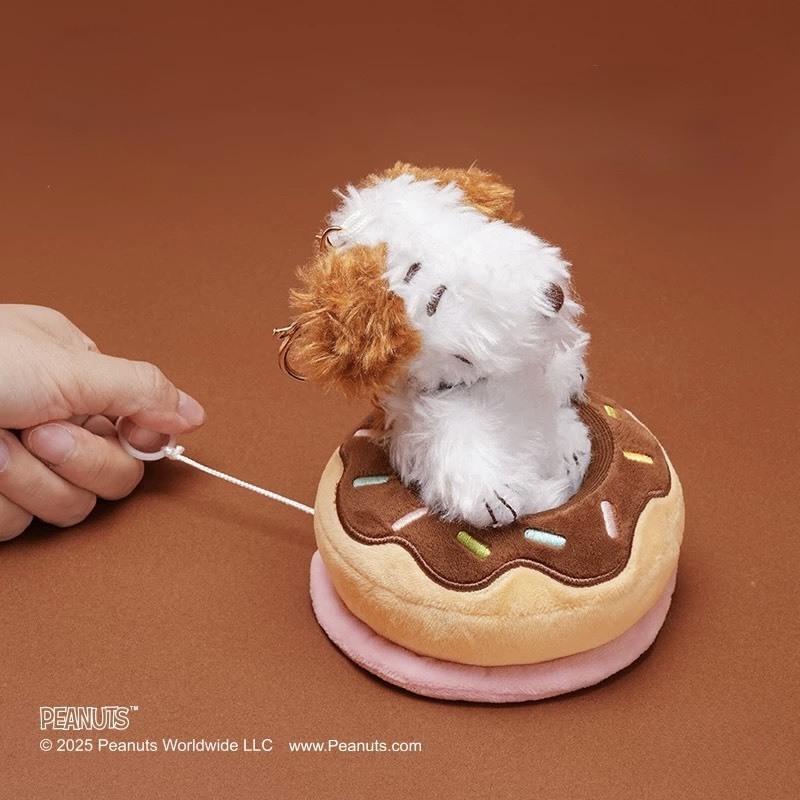PEANUTS 史努比 烘培系列 毛絨娃車 吊飾 盲盒