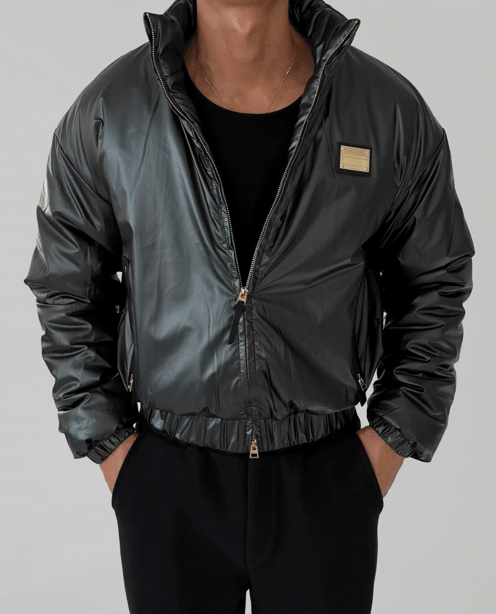 Laphniel 光澤羽絨外套