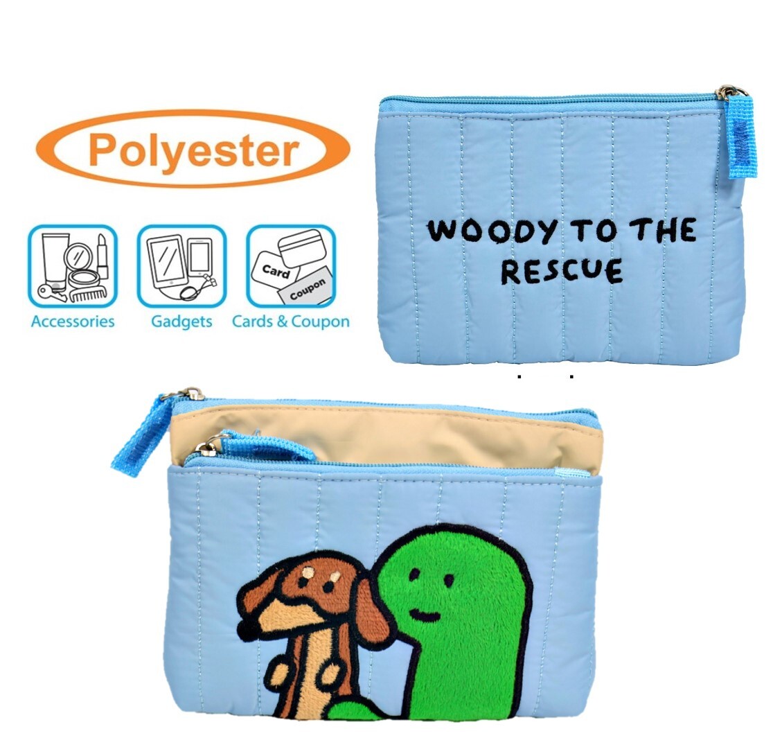 JOGUMAN 療癒系恐龍|多用散纸包 化妝包