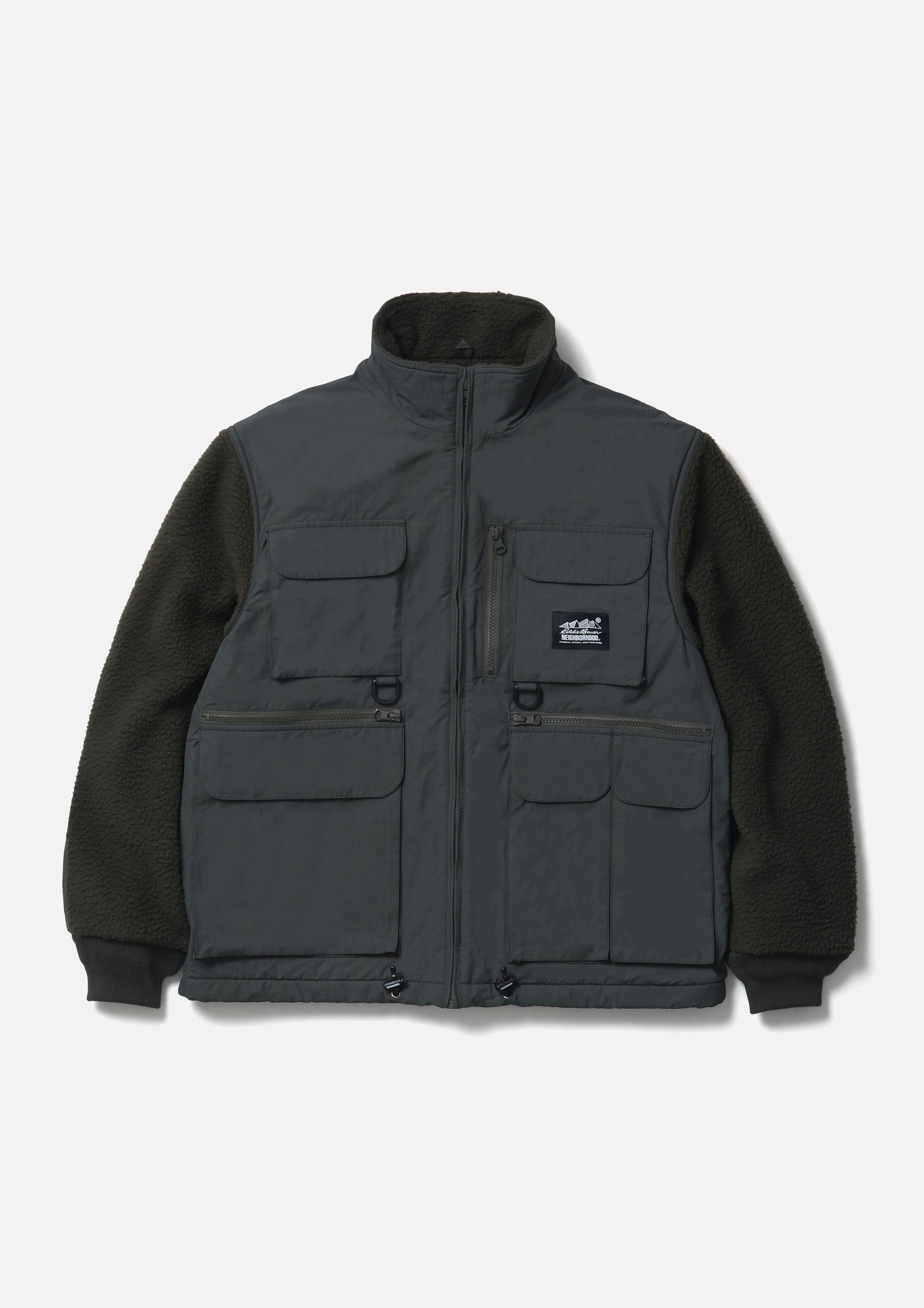 『代購商品』2025AW NEIGHBORHOOD NBHD NH X EDDIE BAUER . FLEECE FISHING JACKET 外套 252ZMEBN-JKM02