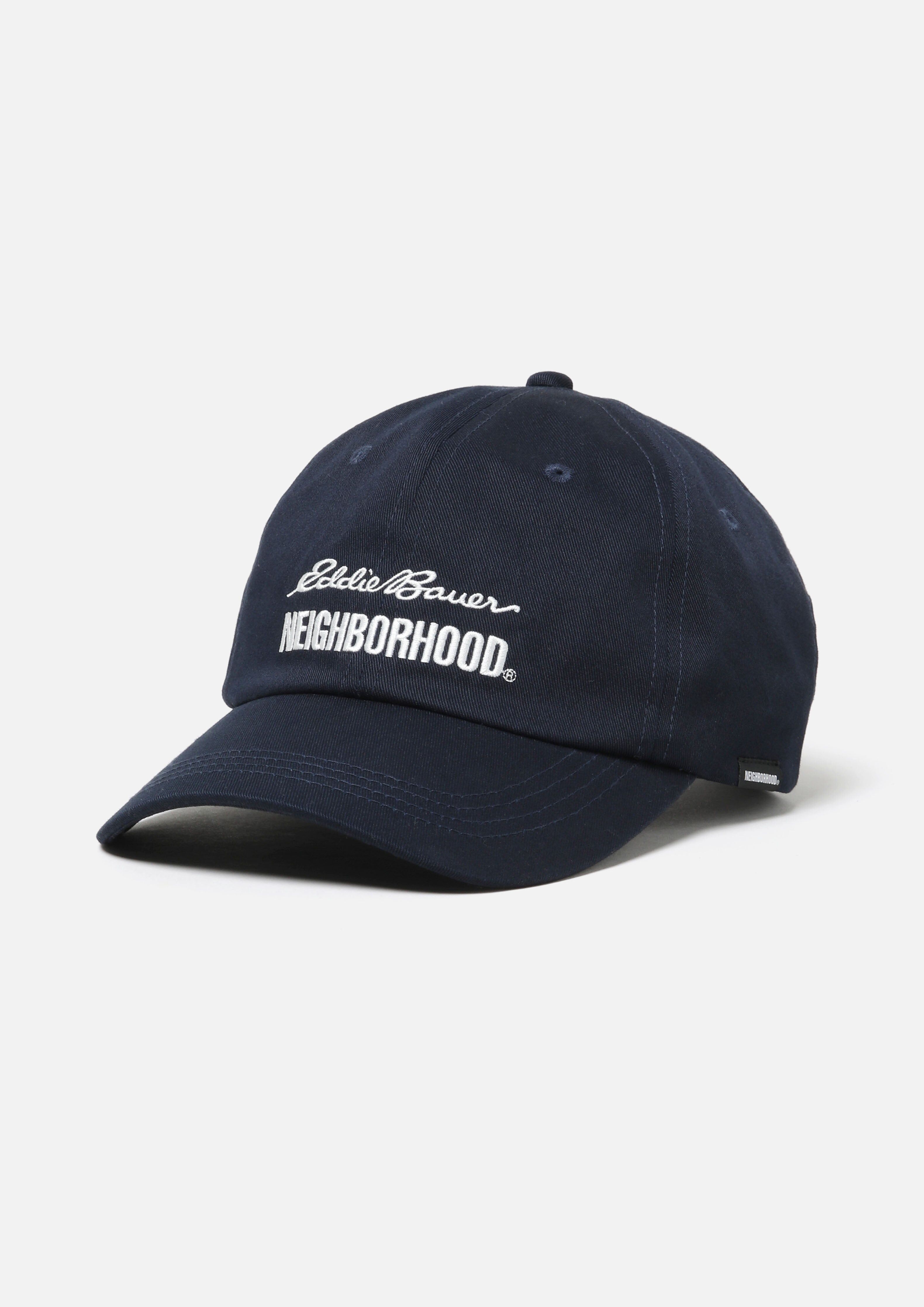 2025AW NEIGHBORHOOD NBHD NH X EDDIE BAUER . DAD CAP 聯名 刺繡 字體 LOGO 老帽 帽子 現貨 252ZMEBN-HT03