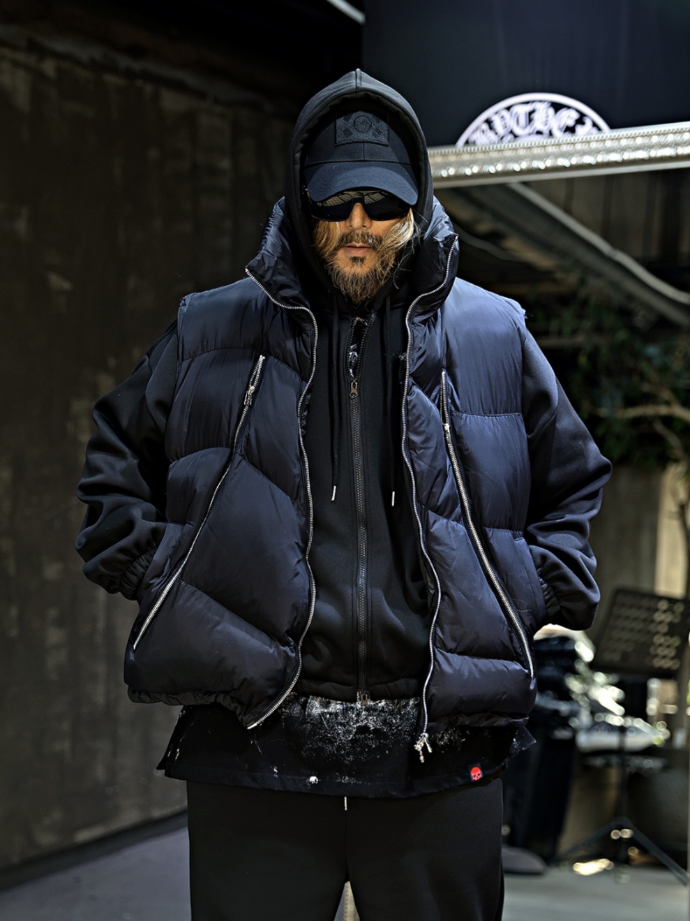 Wave拉鍊加厚背心