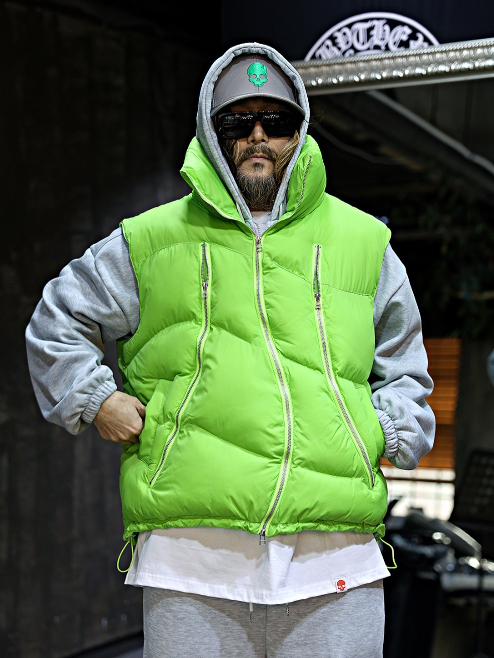 Wave拉鍊加厚背心