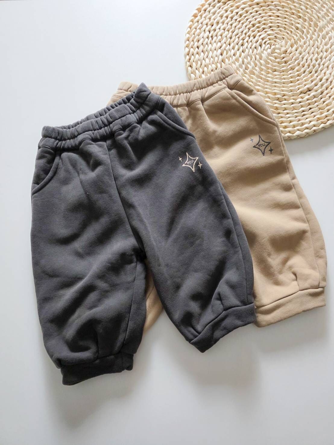 閃耀的你 加絨長褲