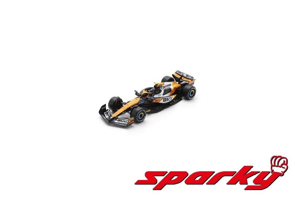 Sparky 1/64 麥拿倫 McLaren MCL38 No.4 2024年新加坡大獎賽冠軍 Lando Norris  #Y409