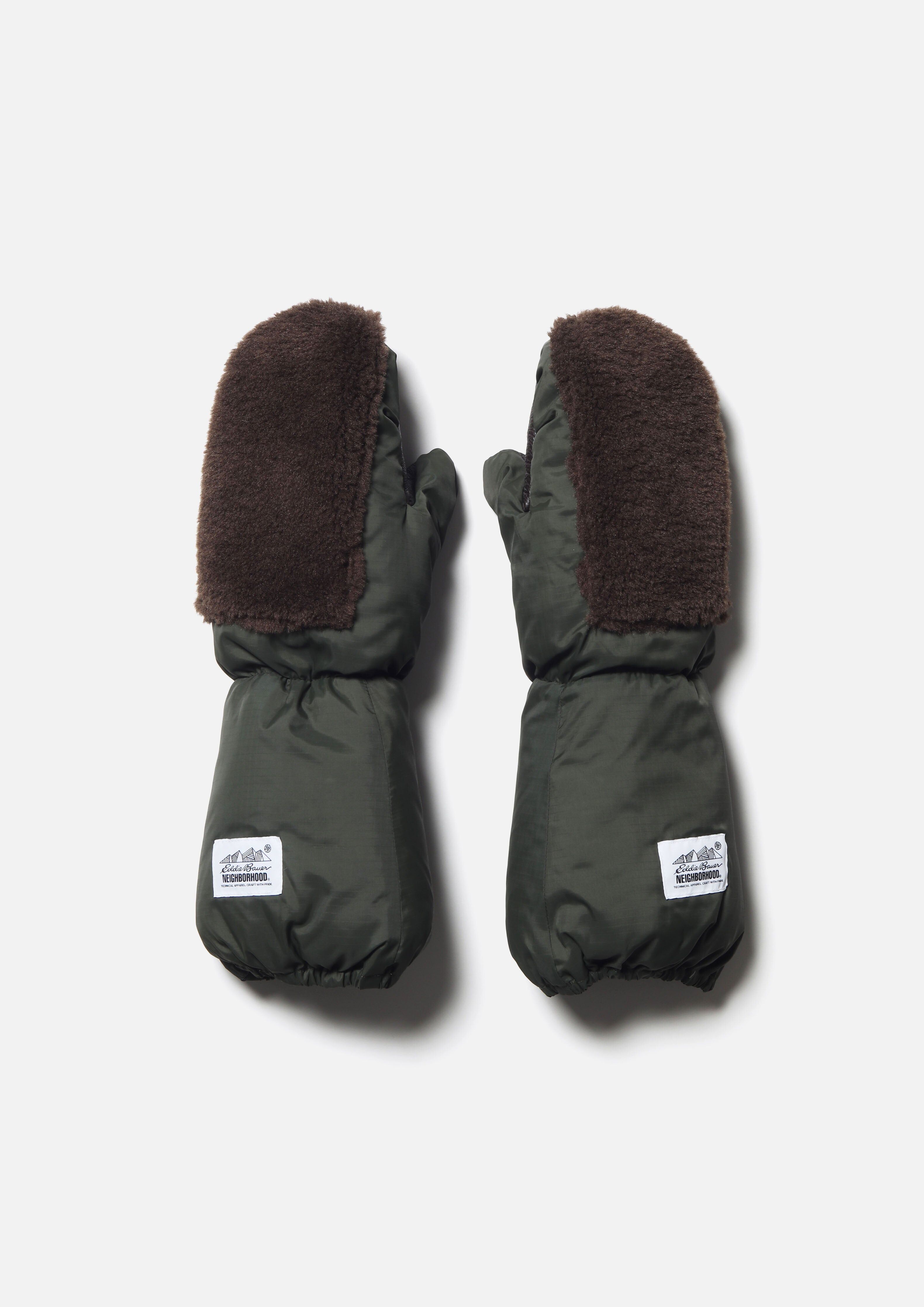 『代購商品』2025AW NEIGHBORHOOD NBHD NH X EDDIE BAUER . DOWN MITTENS 手套 252ZMEBN-AC01