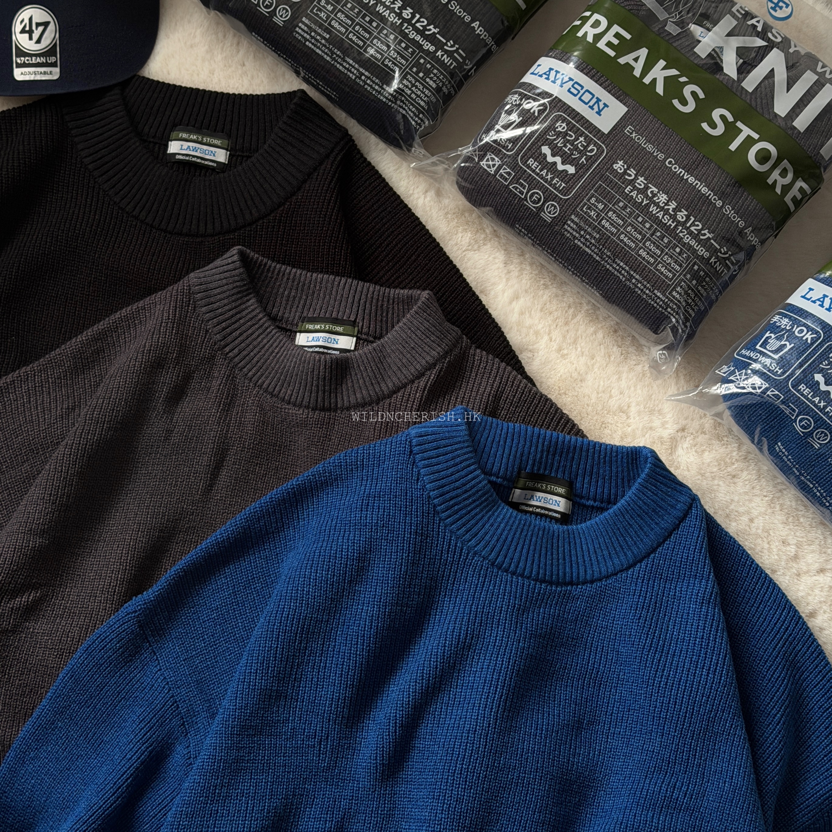 現貨 | Lawson x Freak's Store Relax Fit Easy Wash Knit 聯名 針織