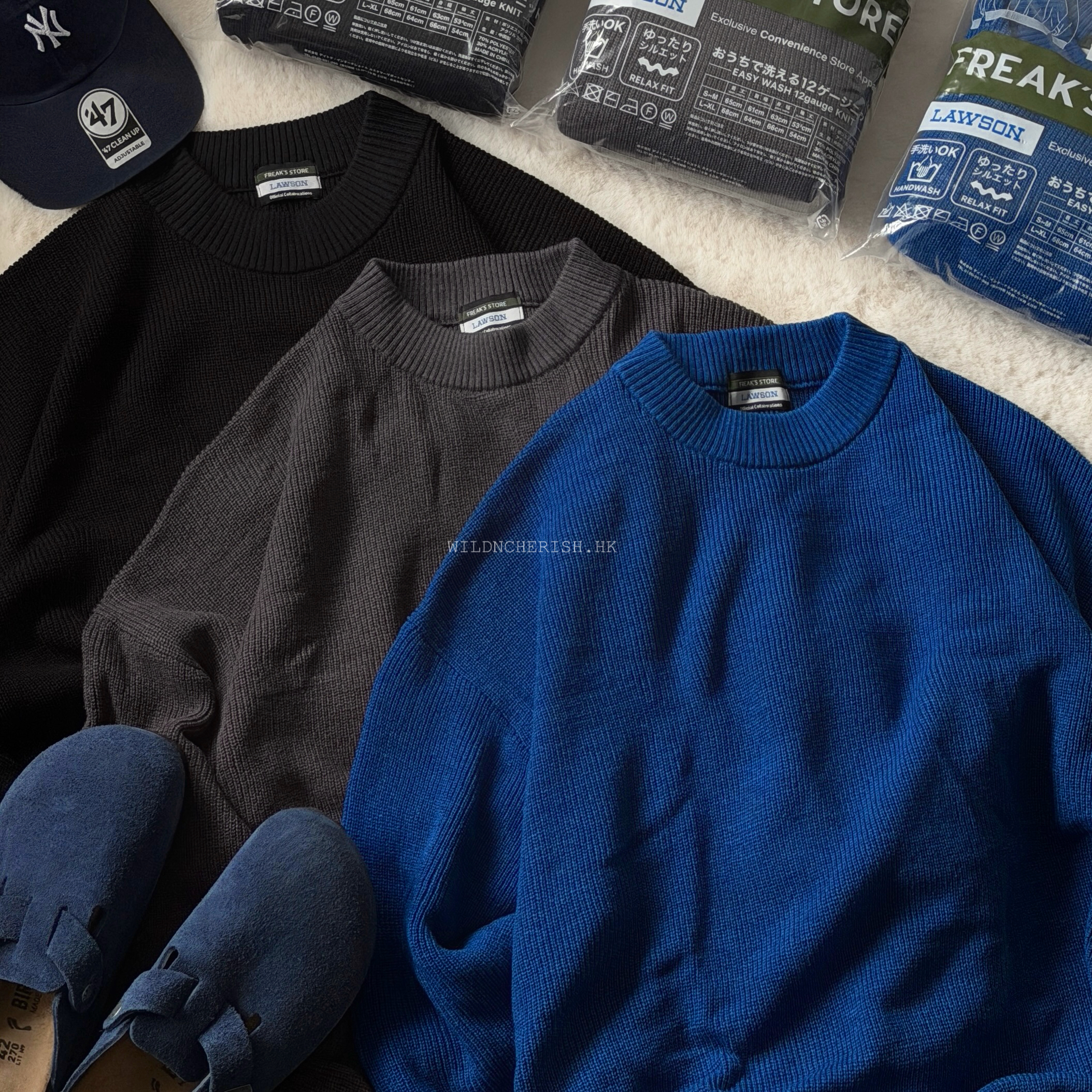 現貨 | Lawson x Freak's Store Relax Fit Easy Wash Knit 聯名 針織