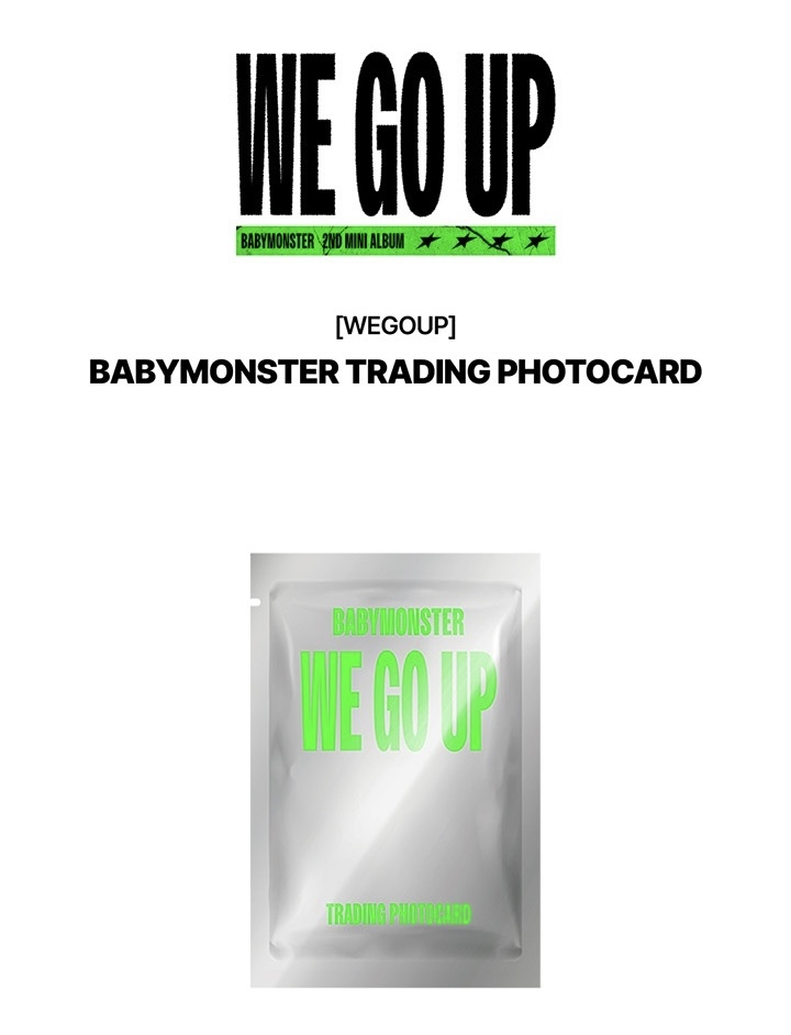 WEGOUP] BABYMONSTER TRADING PHOTOCARD