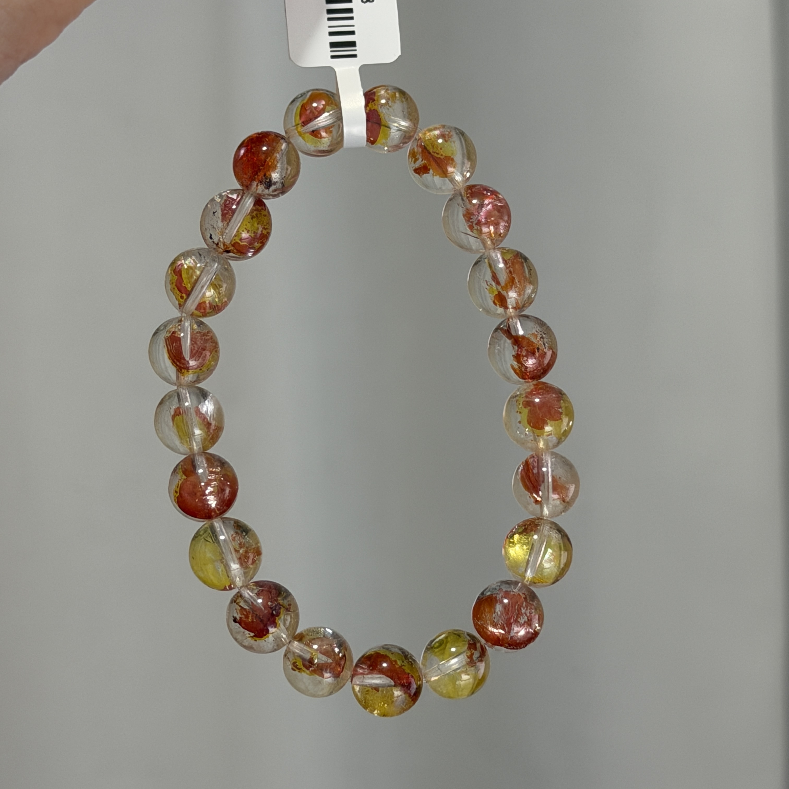 高級數錦鯉膠花 9+mm H1513