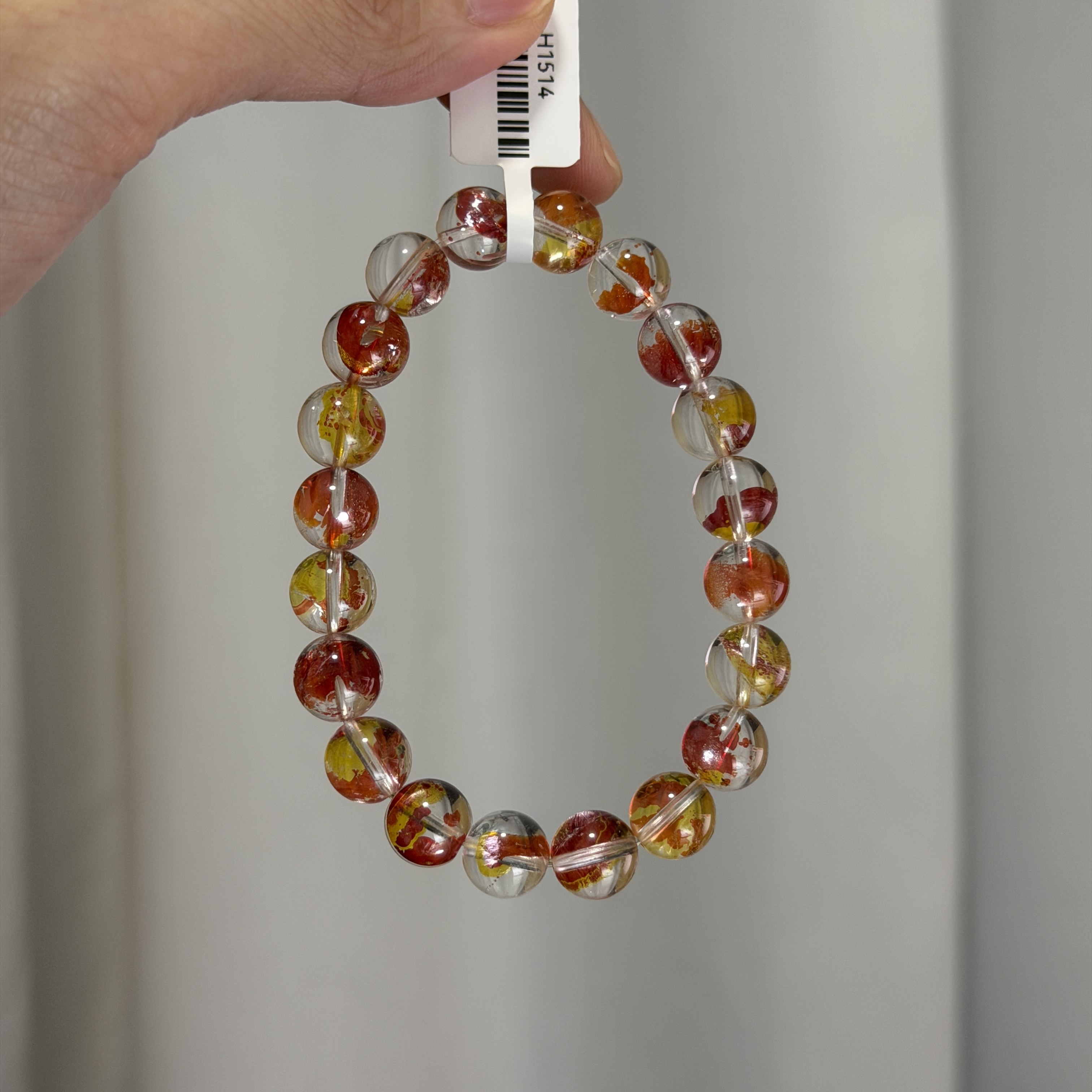 頂級錦鯉膠花 9.5+mm H1514