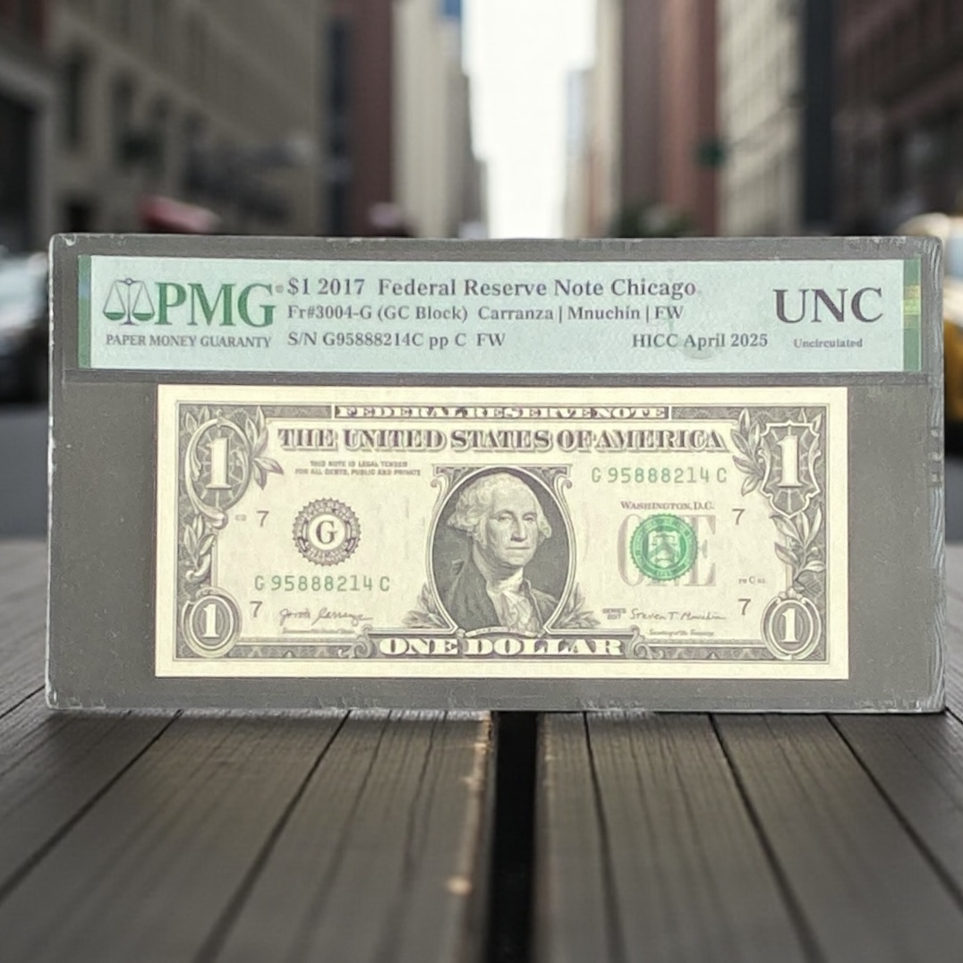 2017 USA 1 dollar (UNC) PMG Sample