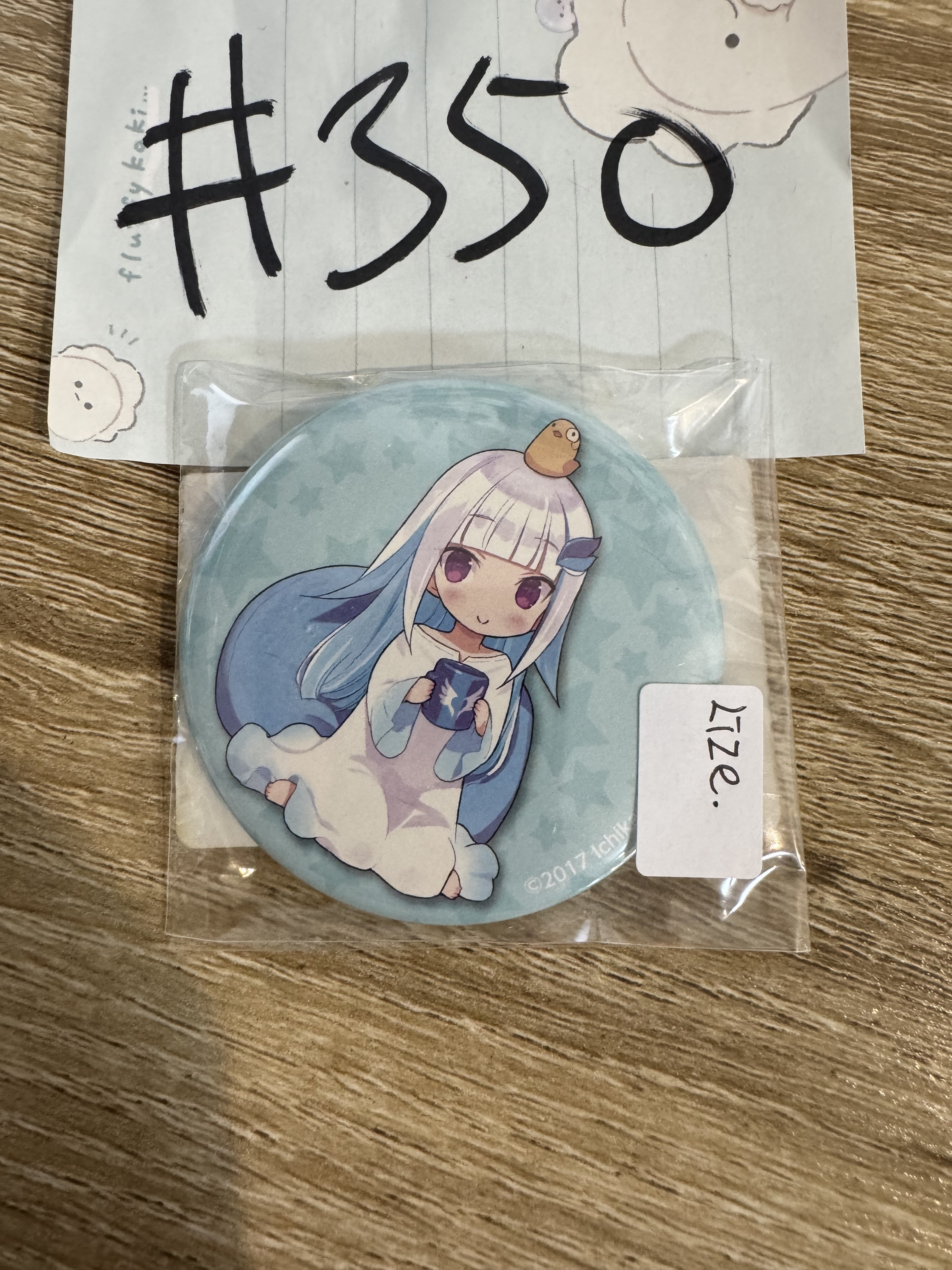 彩虹社 LIZE 襟章#350