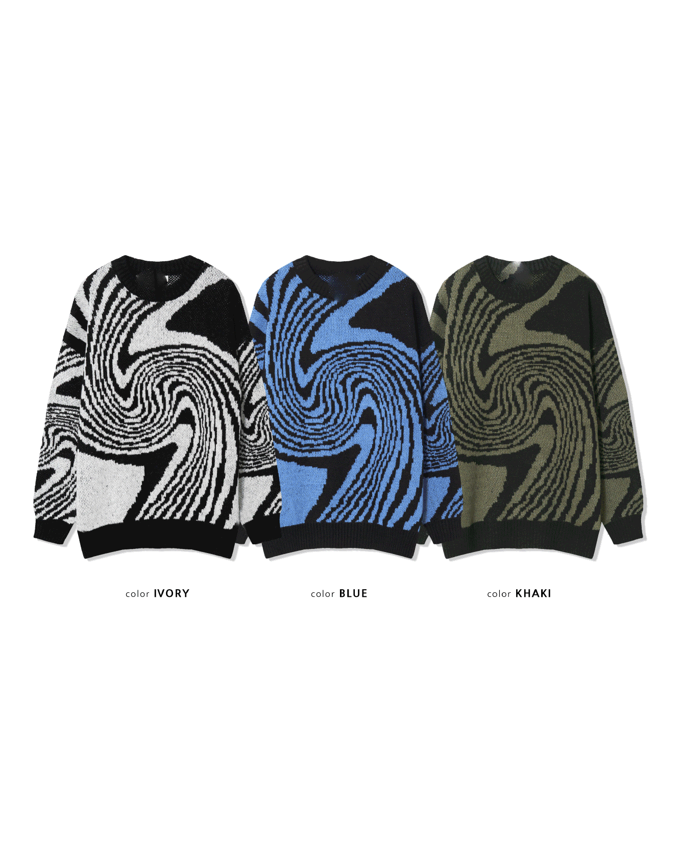 Miro 迷宮圓領針織衫