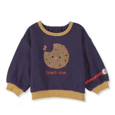 日單 birthday毛巾綉毛圈衛衣