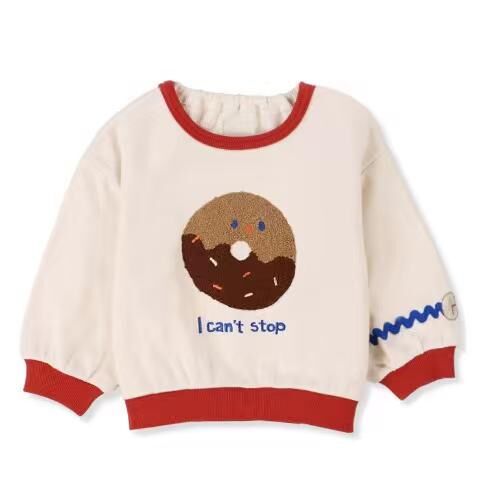 日單 birthday毛巾綉毛圈衛衣