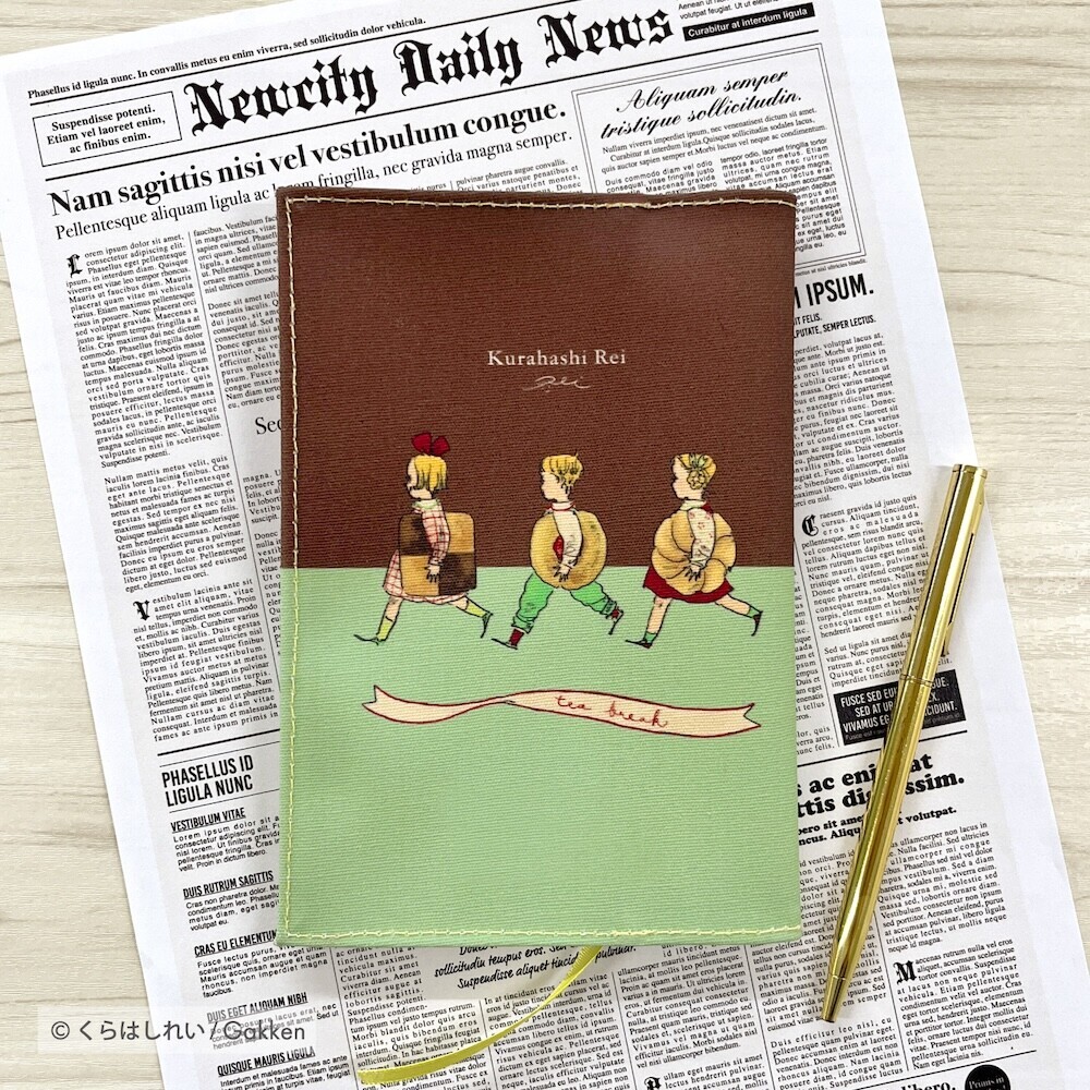 餅乾與女孩 A6 布書衣 書套｜日本Kurahashirei