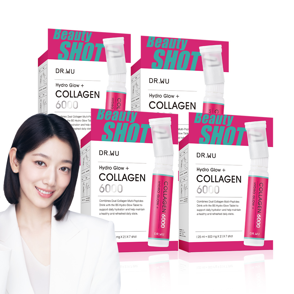 水光雙膠原胜肽飲7入 x 4盒 - 朴信惠代言