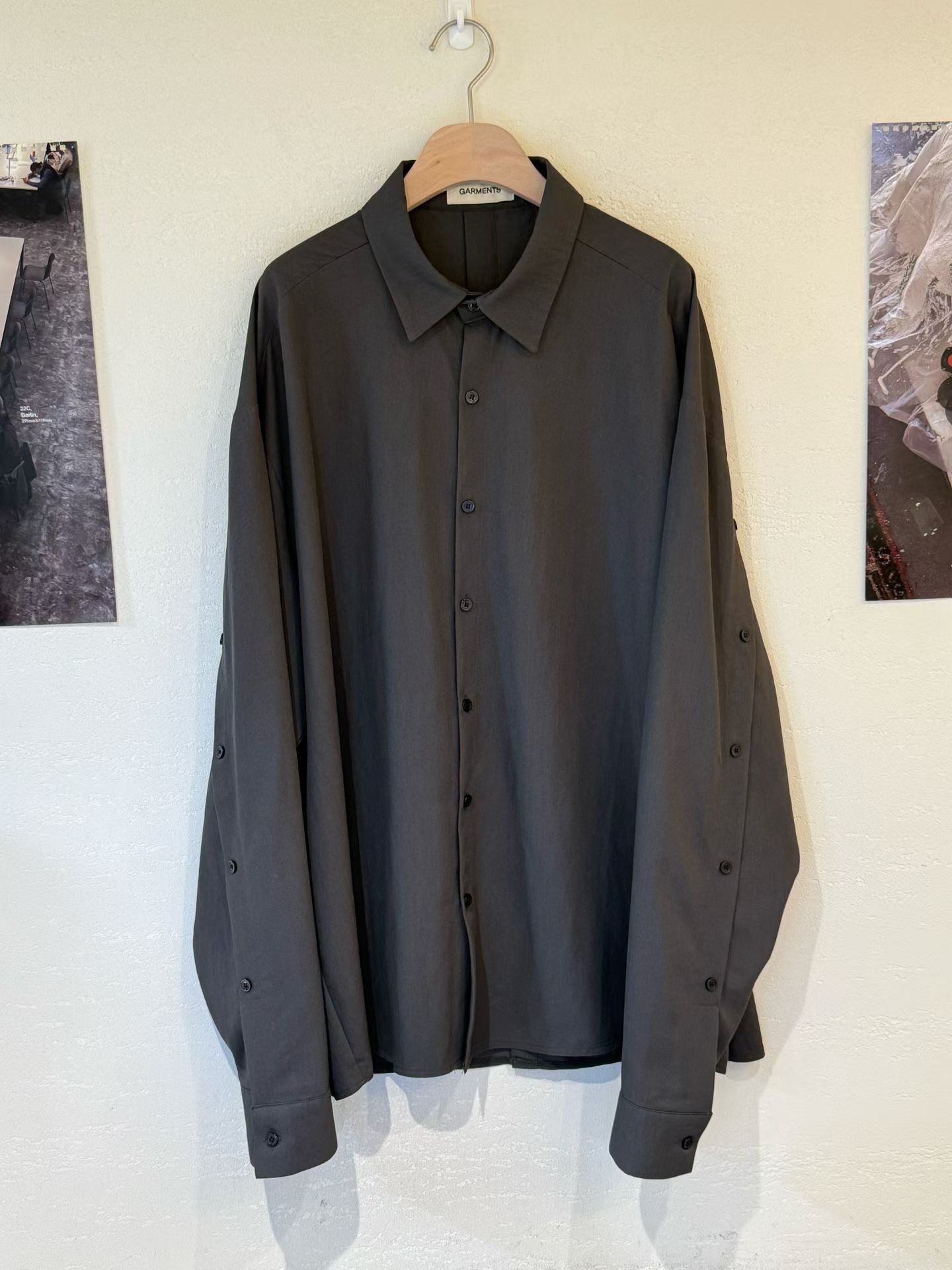 淨色長袖恤衫 GARMENTS-058S