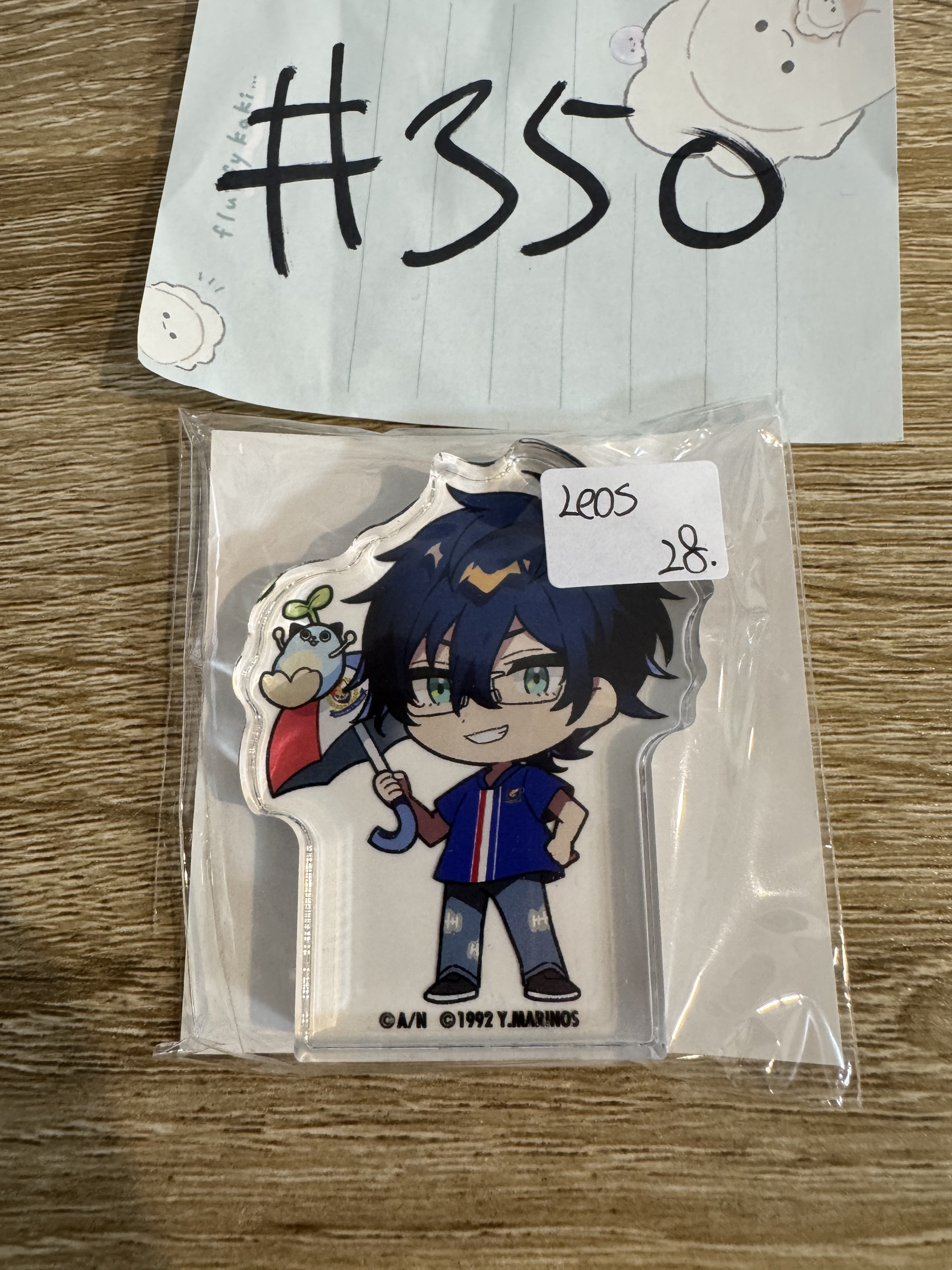 彩虹社  LEOS 膠牌#350