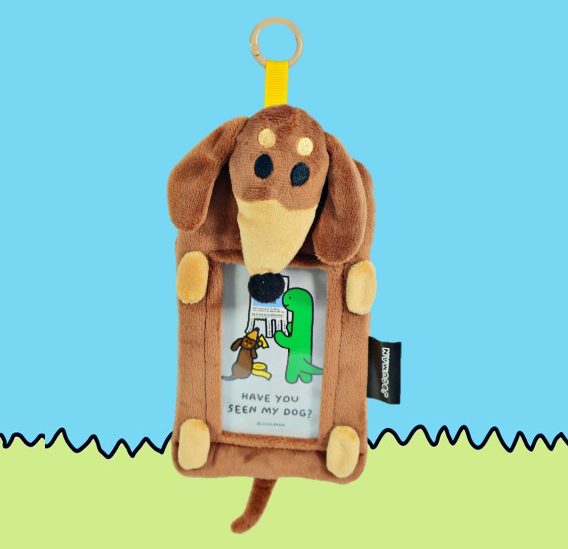 JOGUMAN 療癒系恐龍|毛絨掛頸卡套|Woody