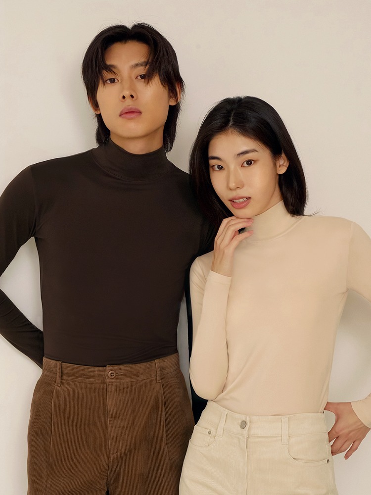 marun5 heat touch 保暖衣高領 男女通用