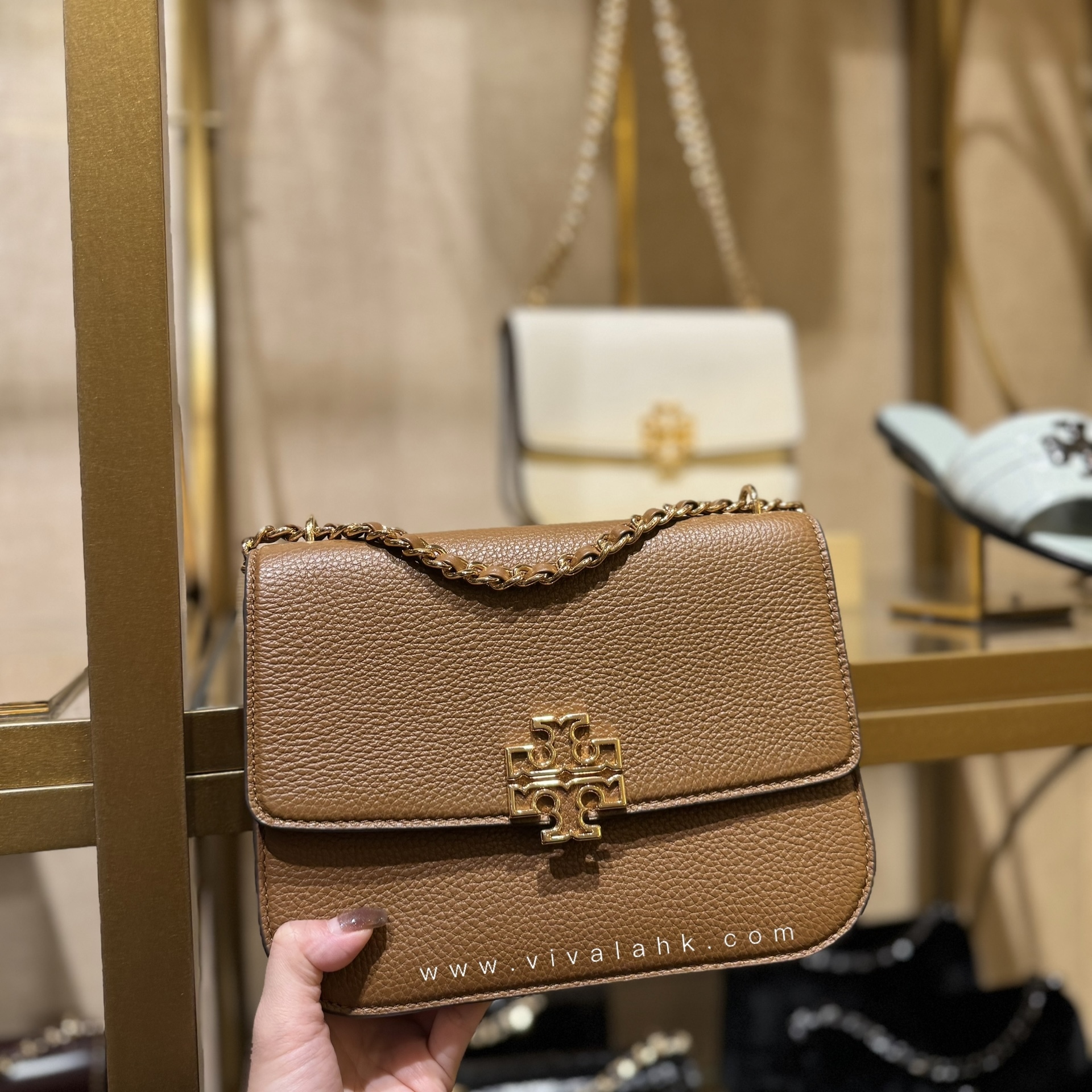 Tory Burch - Britten 單肩/斜孭多用袋 (S) (140987)