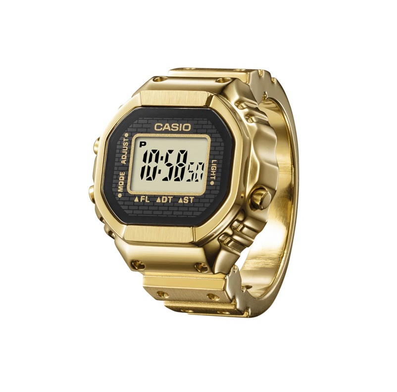 [預訂] CASIO 50週年戒指手錶 GOLD | CRW-001G-9