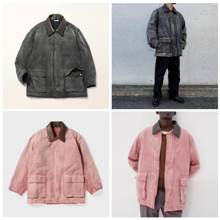 11/20 UPDATED: AURALEE 2025 PRODUCT DYED ORGANIC COTTON DUCK BLOUSON - PRE ORDER ITEM (預訂中)